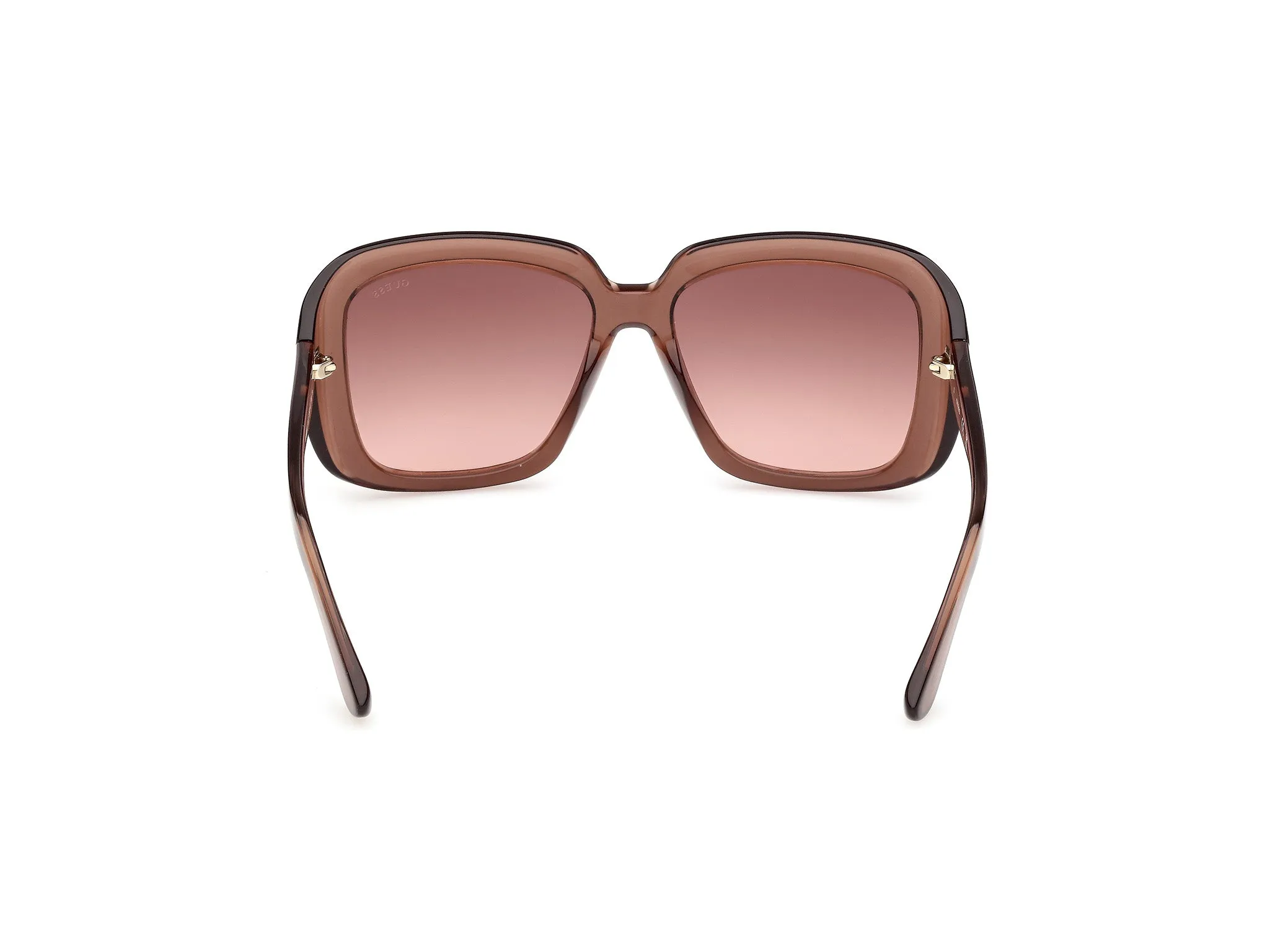 Guess GU00288 48F Occhiali da sole Iniettato Marrone Marrone Squadrata Normale - immagine 4