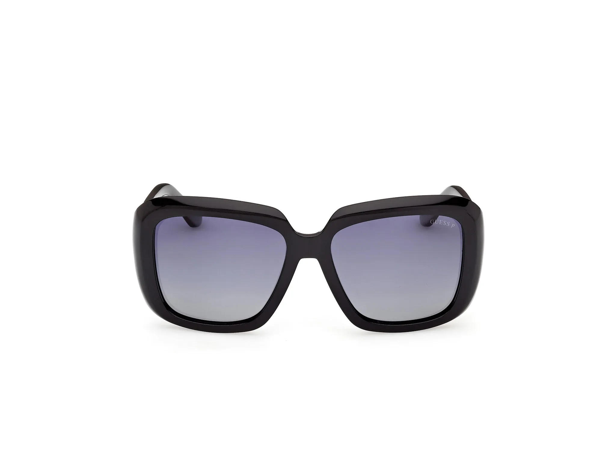 Guess GU00288 01D Occhiali da sole Iniettato Nero Fumo Squadrata Polarizzata - immagine 2