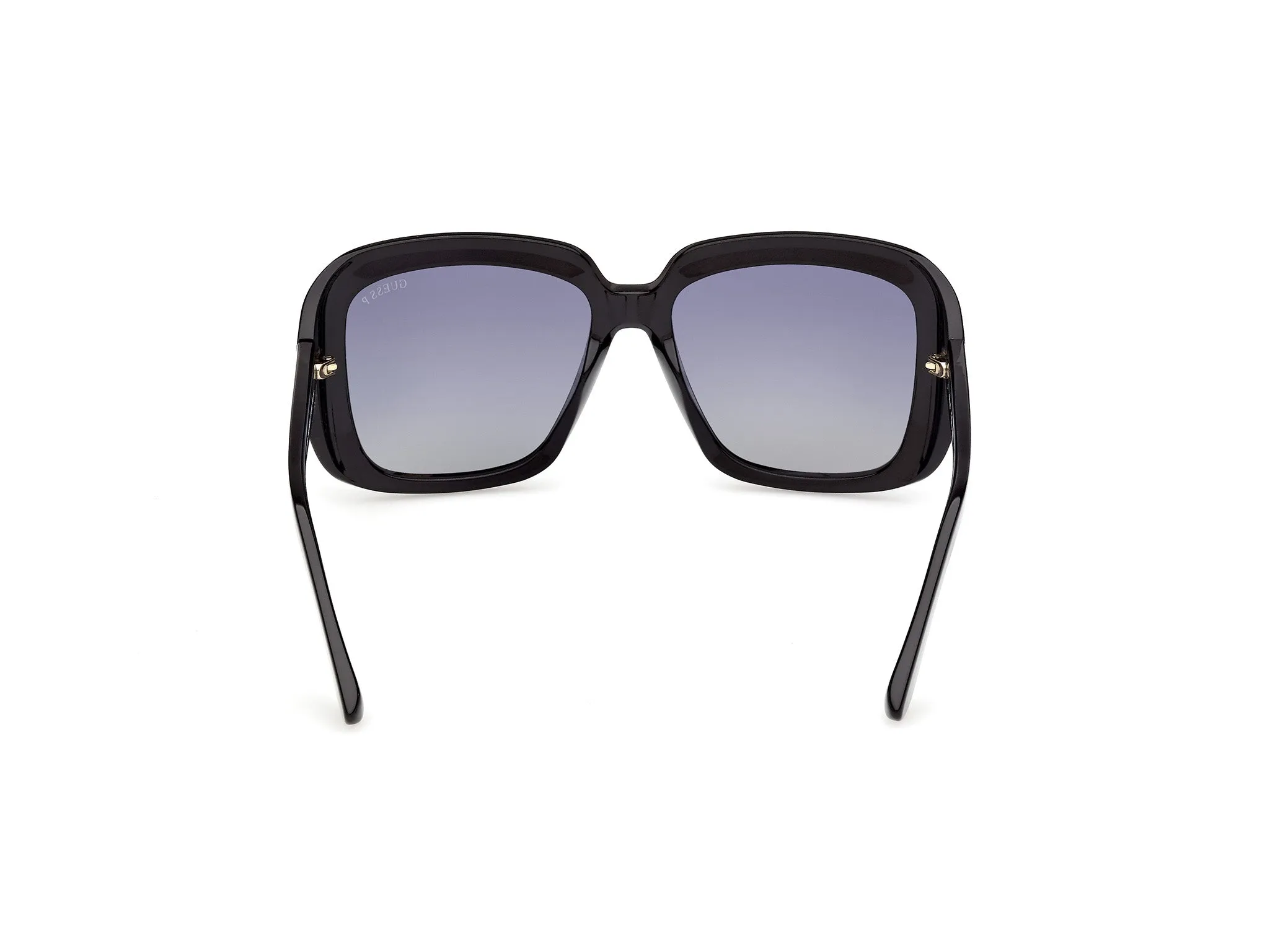 Guess GU00288 01D Occhiali da sole Iniettato Nero Fumo Squadrata Polarizzata - immagine 4