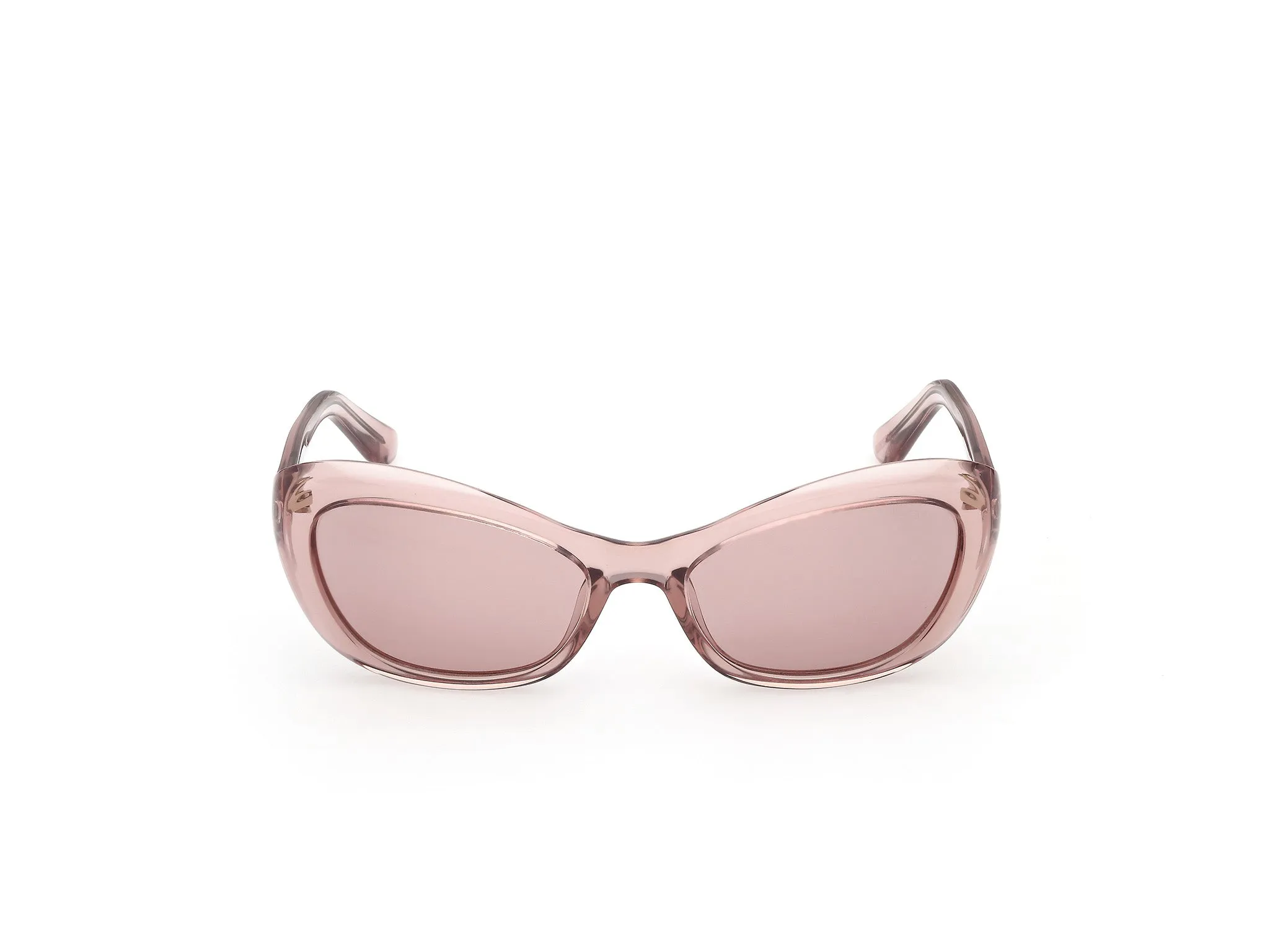 Guess GU00286 72S Occhiali da sole Iniettato Rosa Bordeaux Cat Eye Normale - immagine 2