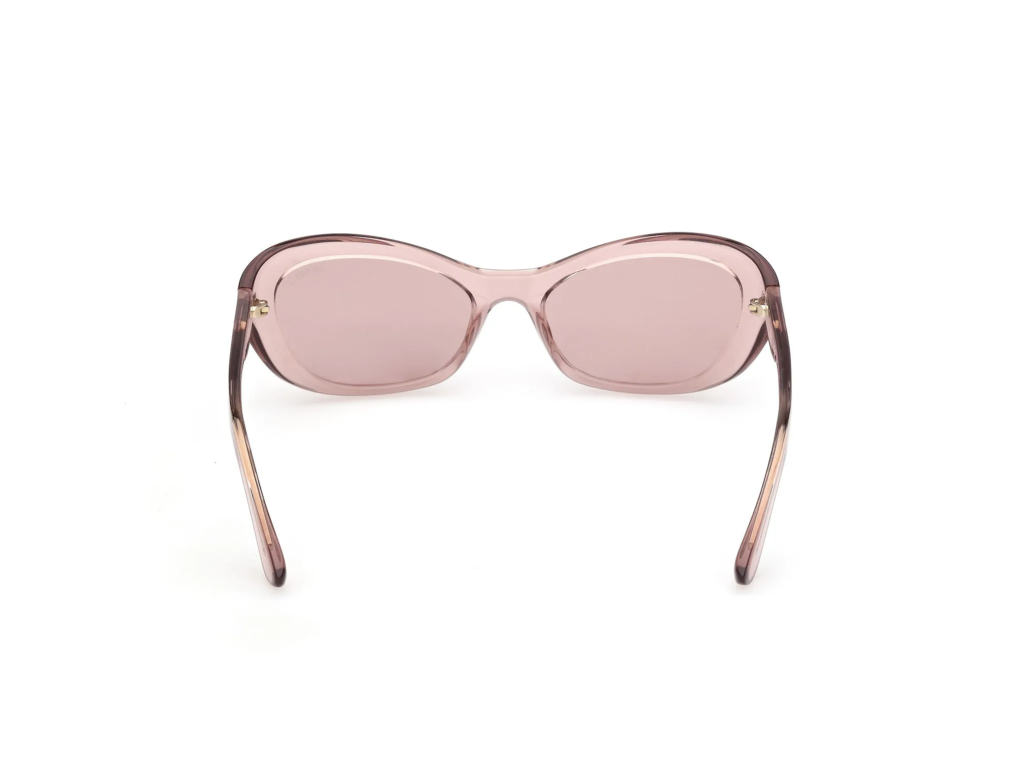Guess GU00286 72S Occhiali da sole Iniettato Rosa Bordeaux Cat Eye Normale - immagine 4