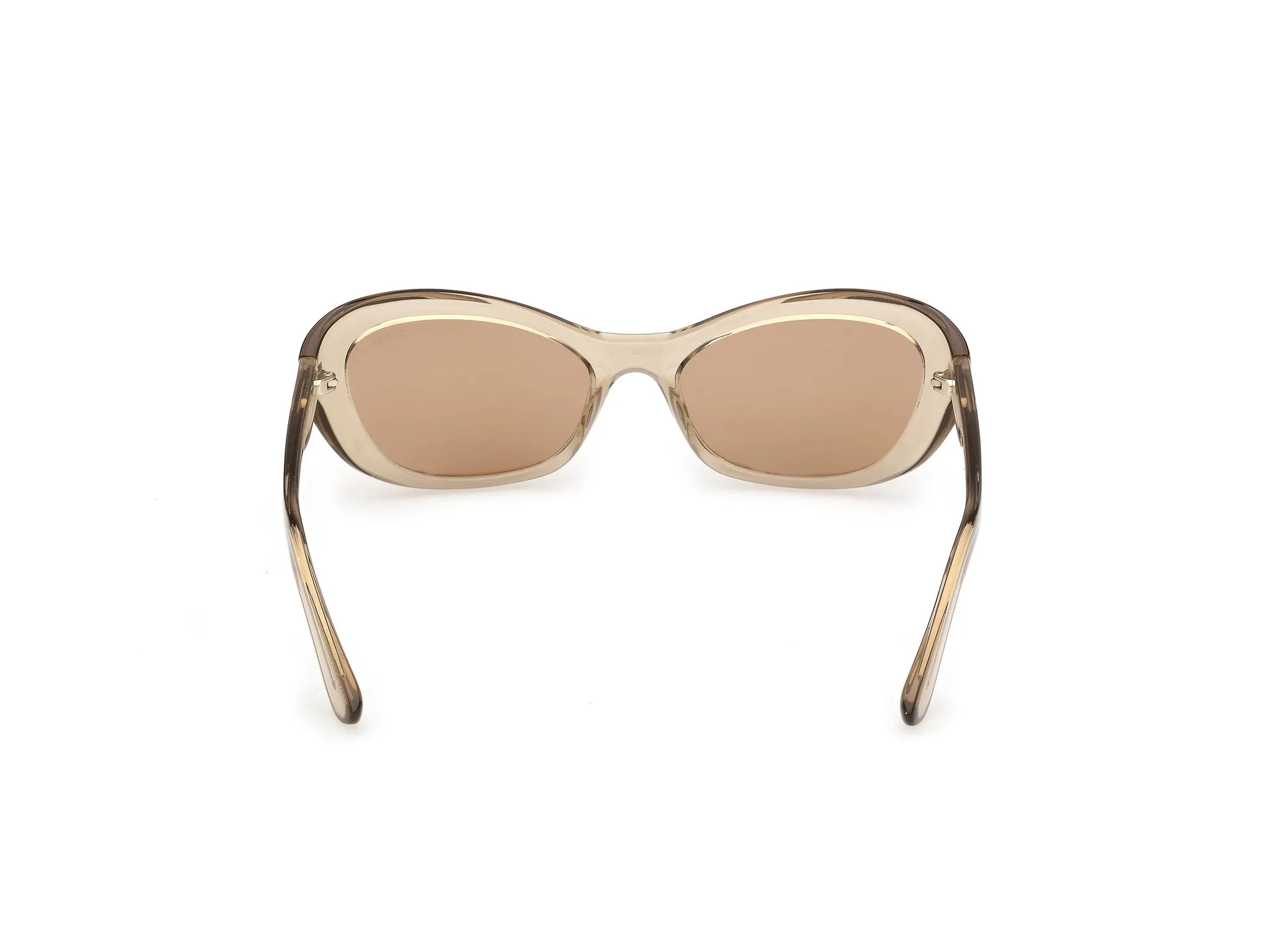 Guess GU00286 59E Occhiali da sole Iniettato Beige Marrone Cat Eye Normale - immagine 4