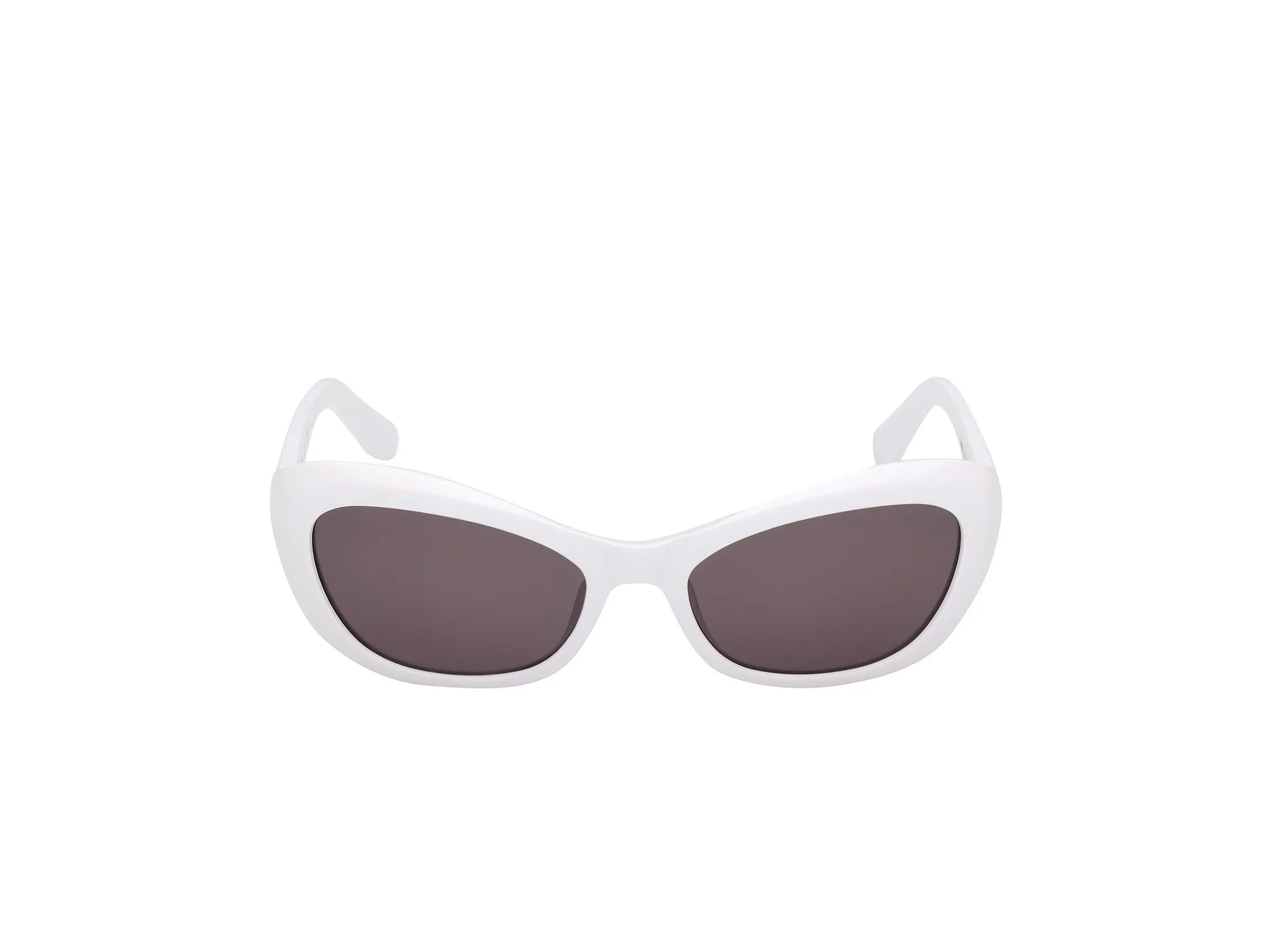 Guess GU00286 21A Occhiali da sole Iniettato Bianco Fumo Cat Eye Normale - immagine 2