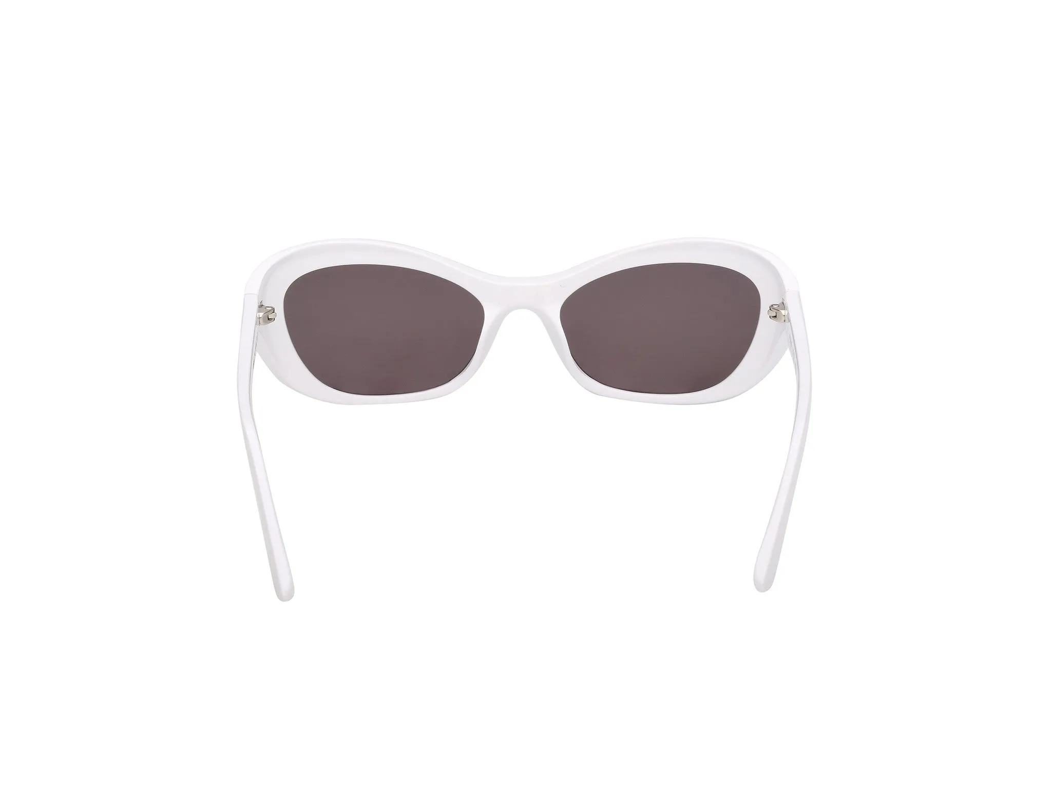 Guess GU00286 21A Occhiali da sole Iniettato Bianco Fumo Cat Eye Normale - immagine 4