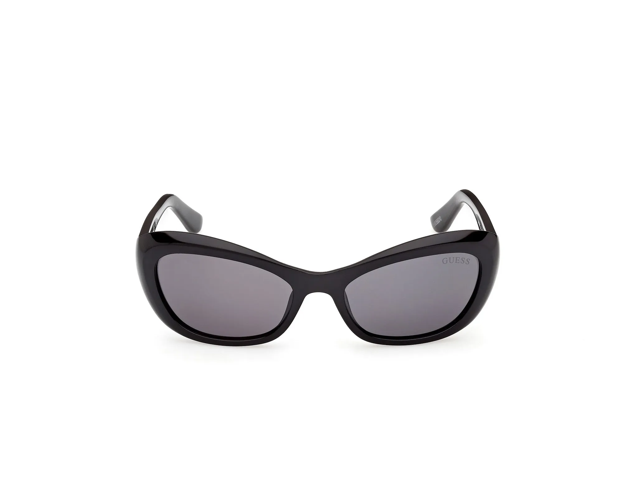 Guess GU00286 01A Occhiali da sole Iniettato Nero Fumo Cat Eye Normale - immagine 2