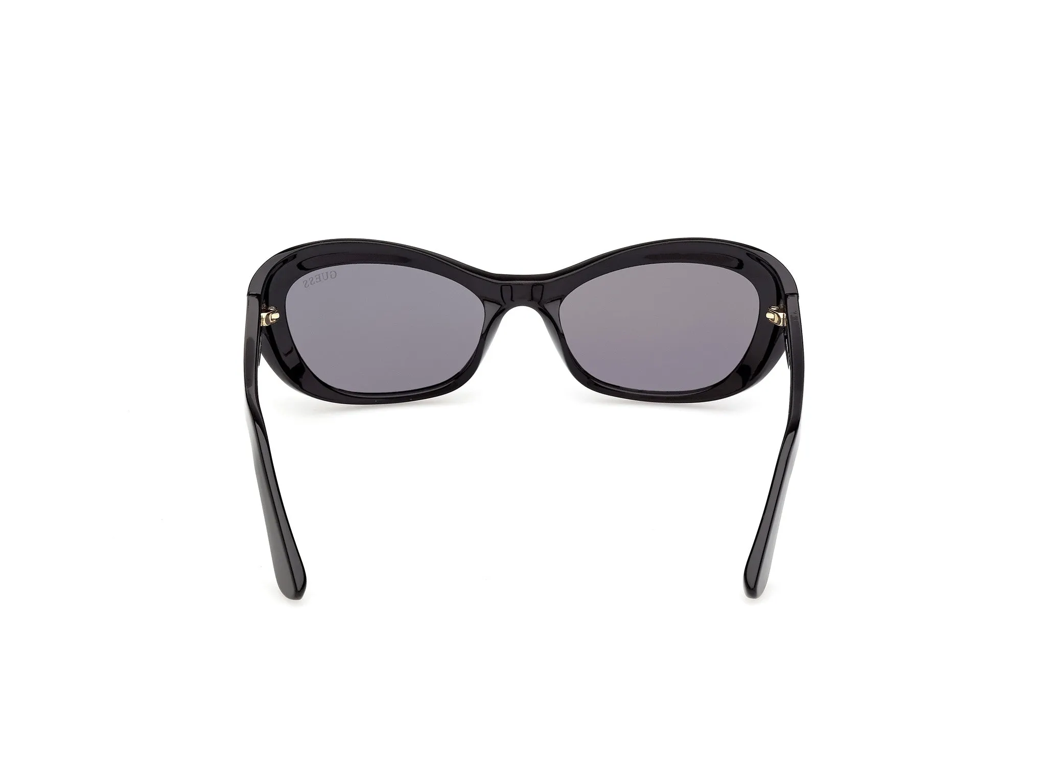 Guess GU00286 01A Occhiali da sole Iniettato Nero Fumo Cat Eye Normale - immagine 4