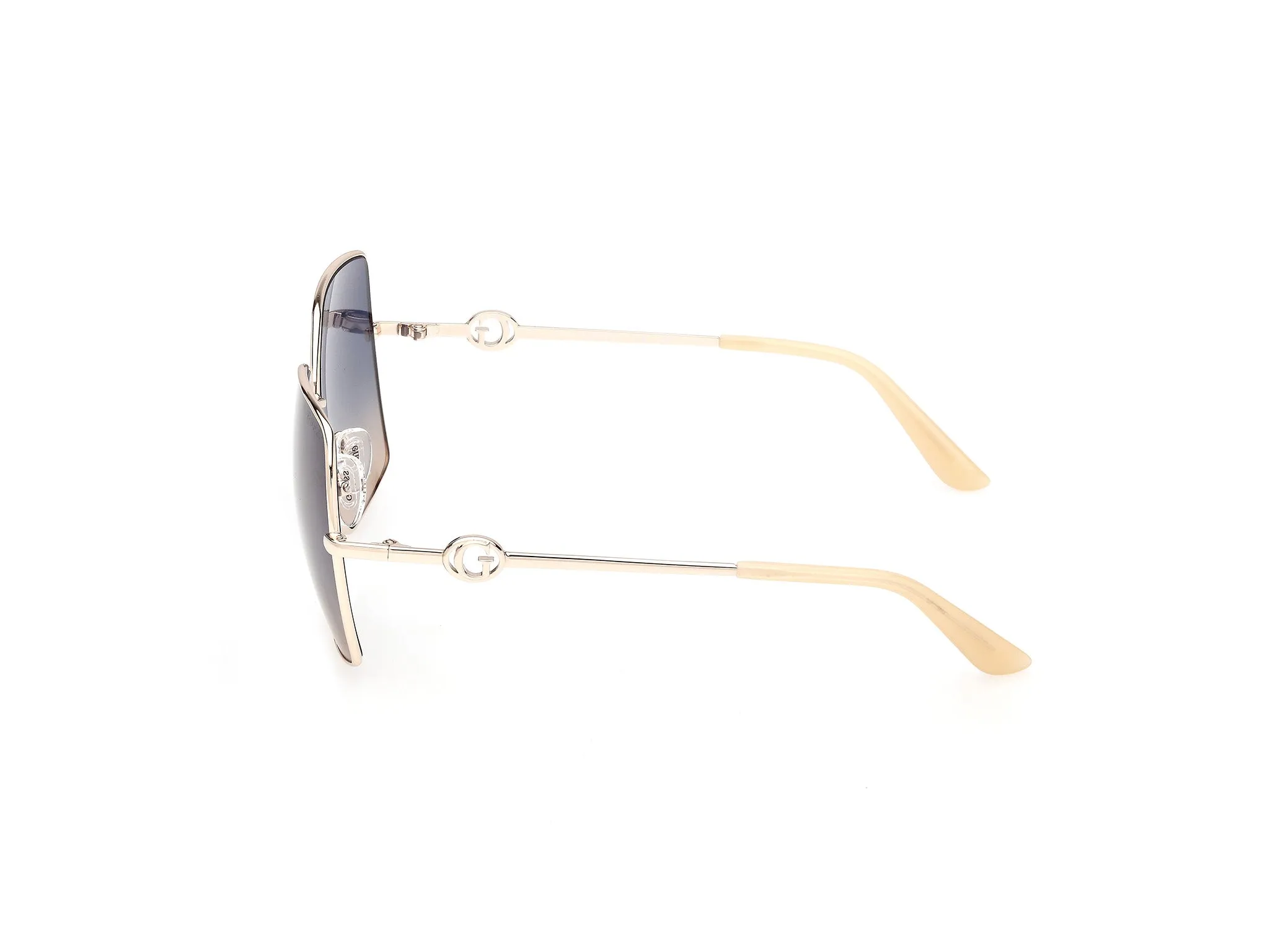 Guess GU00285 32W Occhiali da sole Metallo Oro Blu Squadrata Normale - immagine 3