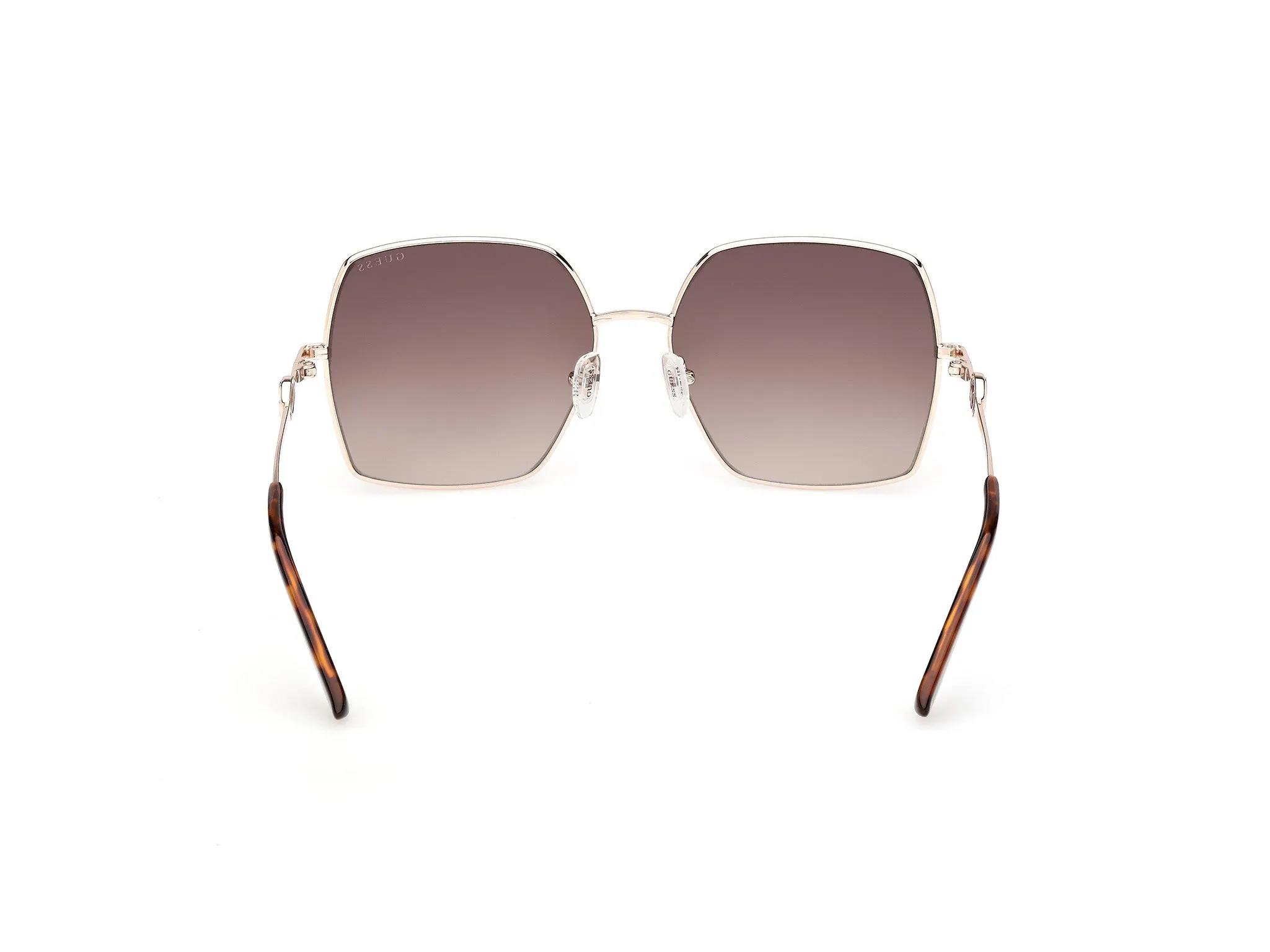 Guess GU00285 32F Occhiali da sole Metallo Oro Marrone Squadrata Normale - immagine 4