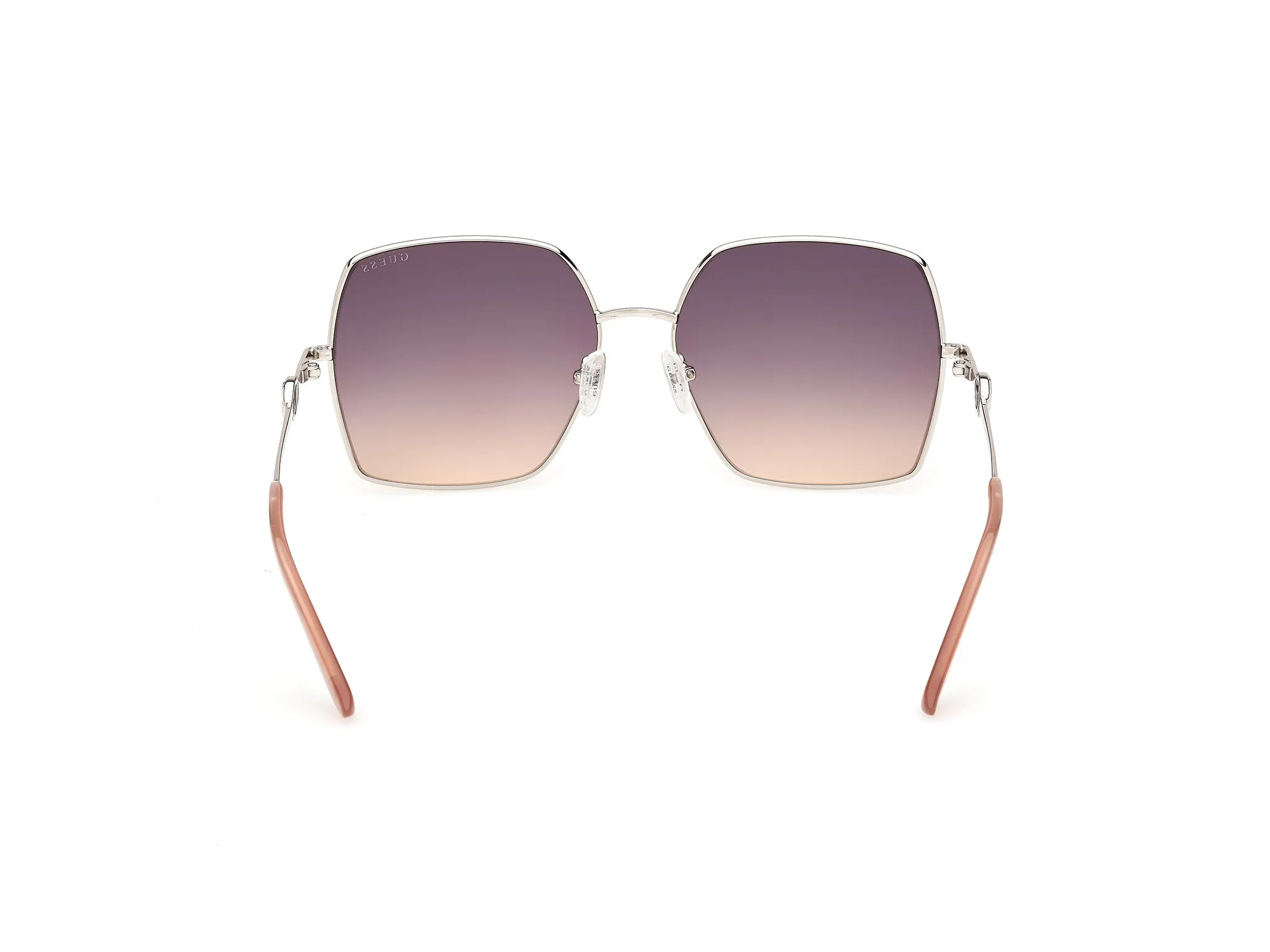Guess GU00285 10Z Occhiali da sole Metallo Grigio Viola Squadrata Normale - immagine 4