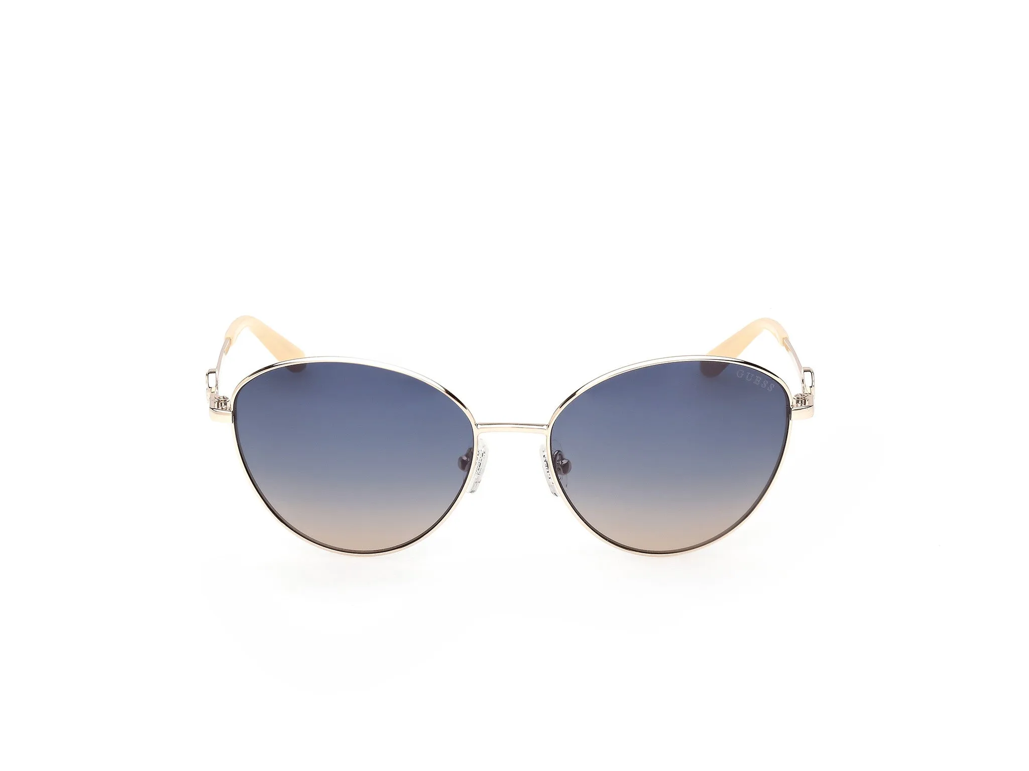 Guess GU00284 32W Occhiali da sole Metallo Oro Blu Rotonda Normale - immagine 2