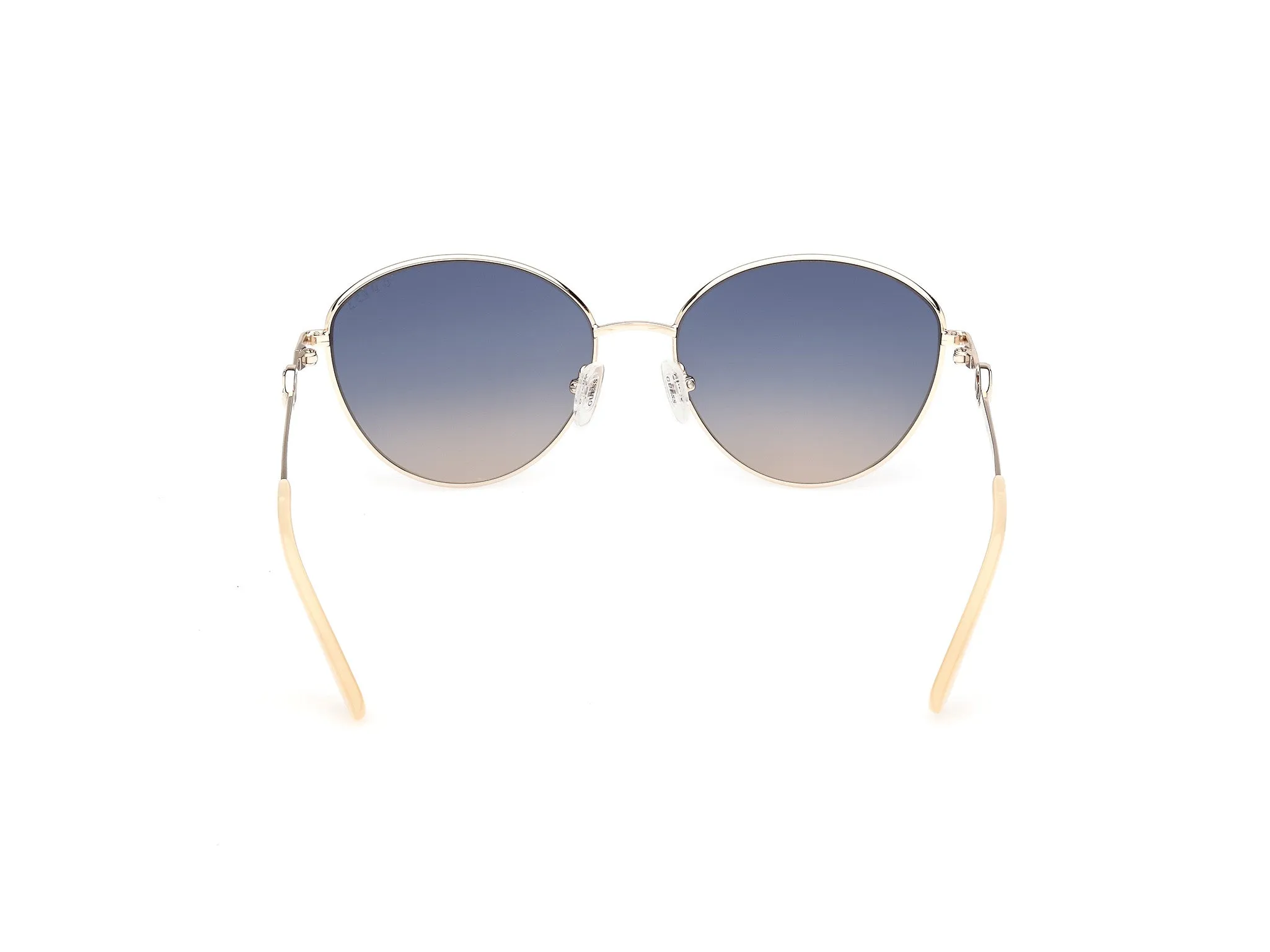 Guess GU00284 32W Occhiali da sole Metallo Oro Blu Rotonda Normale - immagine 4