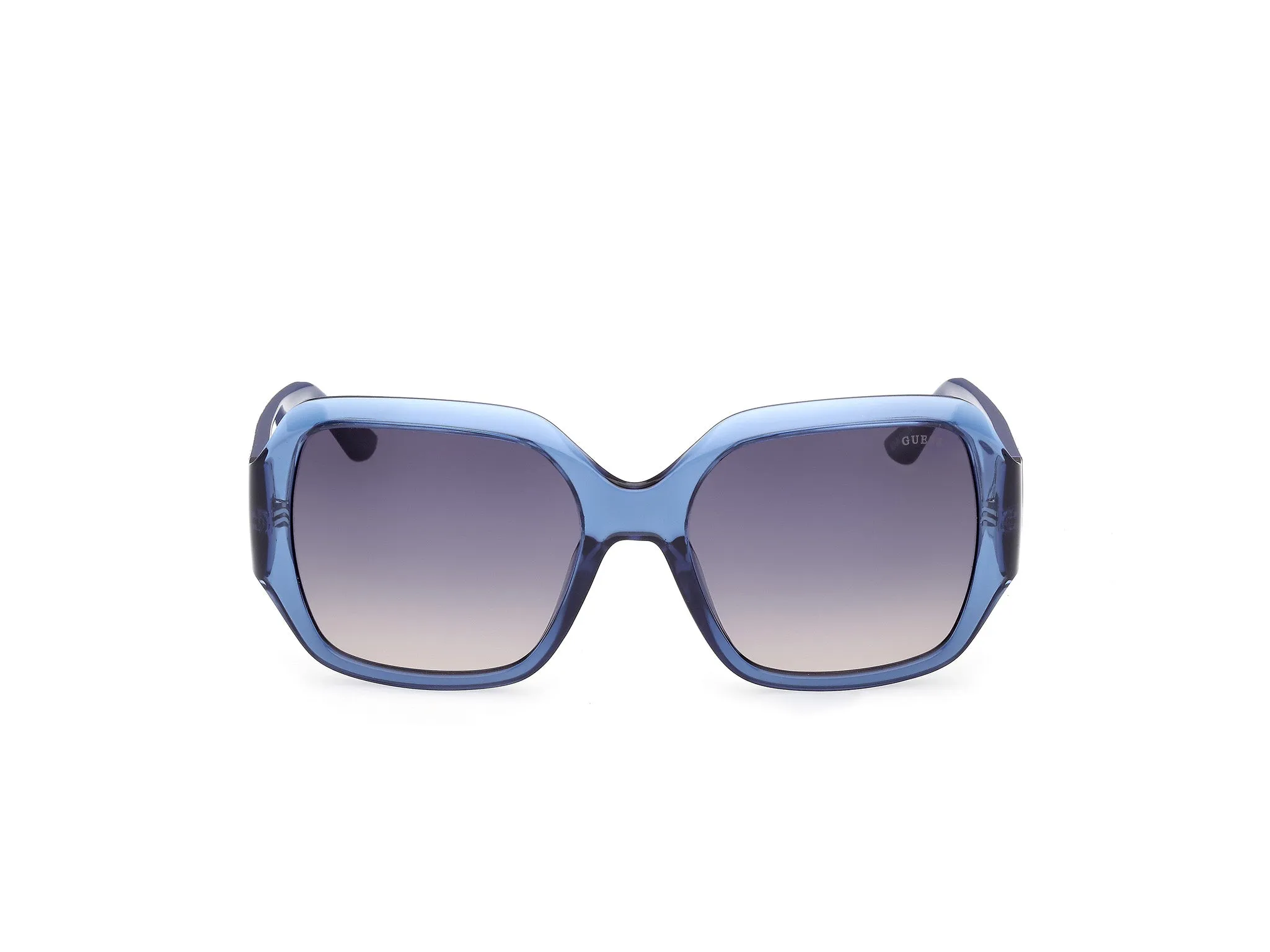 Guess GU00283 90B Occhiali da sole Iniettato Blu Fumo Squadrata Normale - immagine 2