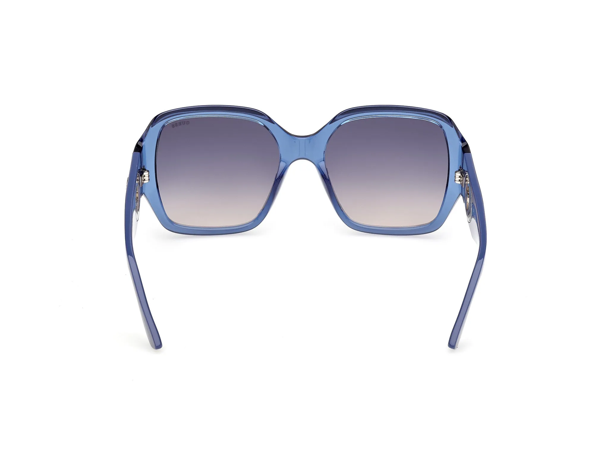 Guess GU00283 90B Occhiali da sole Iniettato Blu Fumo Squadrata Normale - immagine 4