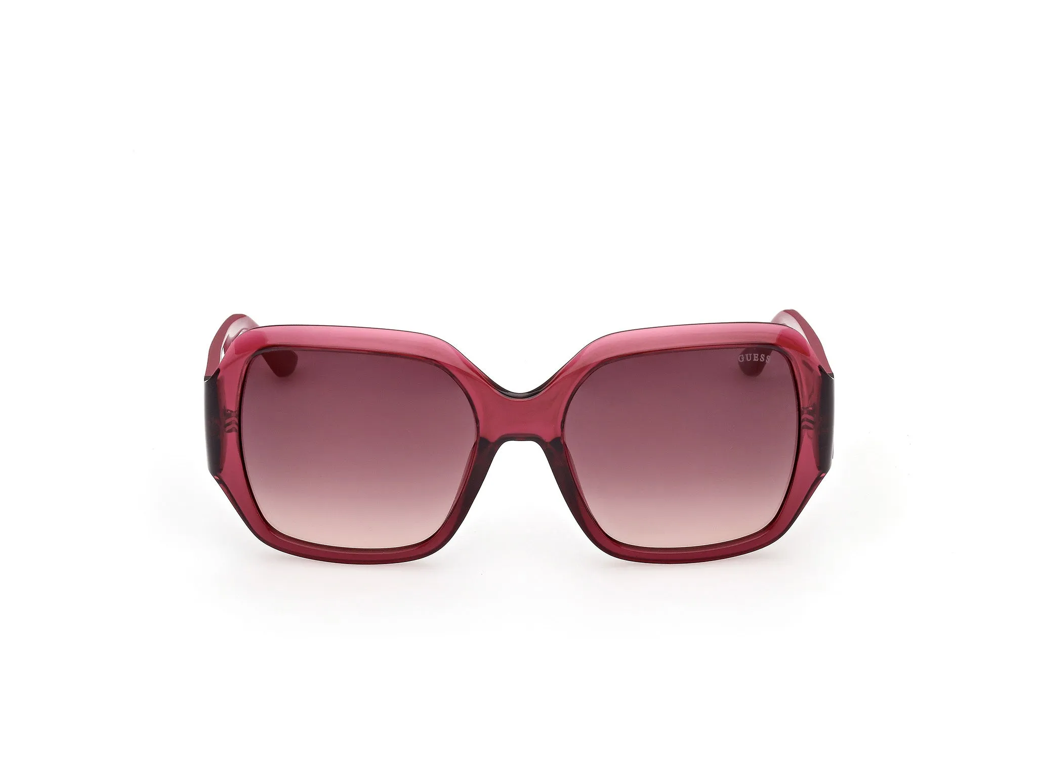 Guess GU00283 69T Occhiali da sole Iniettato Bordeaux Bordeaux Squadrata Normale - immagine 2