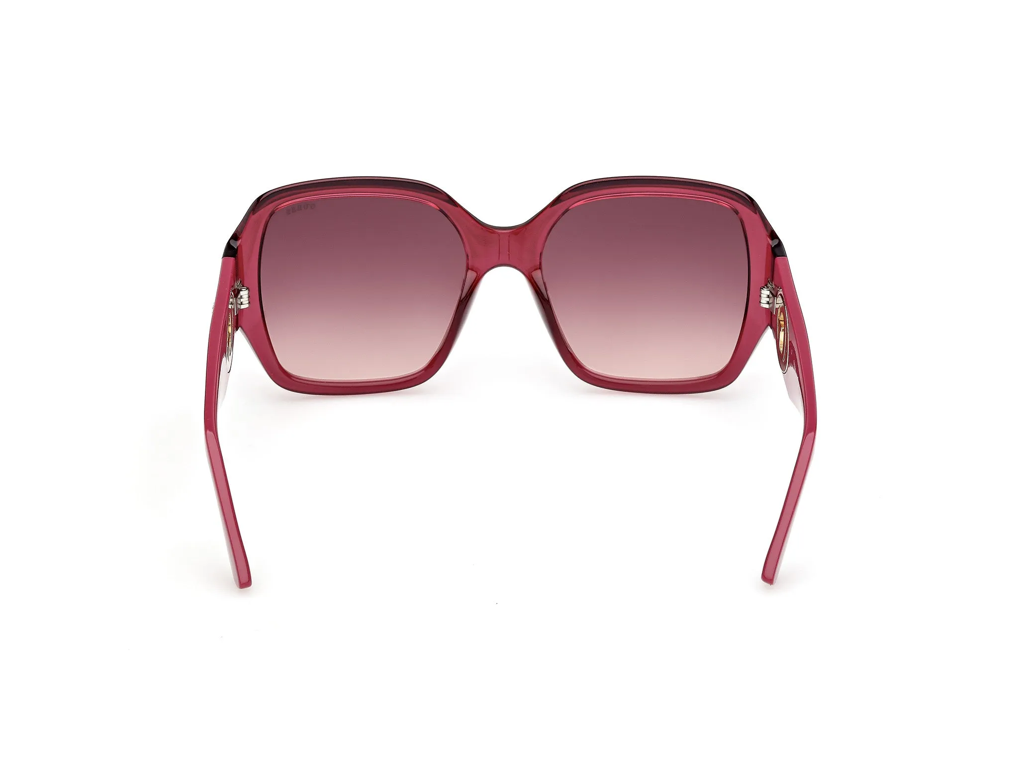 Guess GU00283 69T Occhiali da sole Iniettato Bordeaux Bordeaux Squadrata Normale - immagine 4