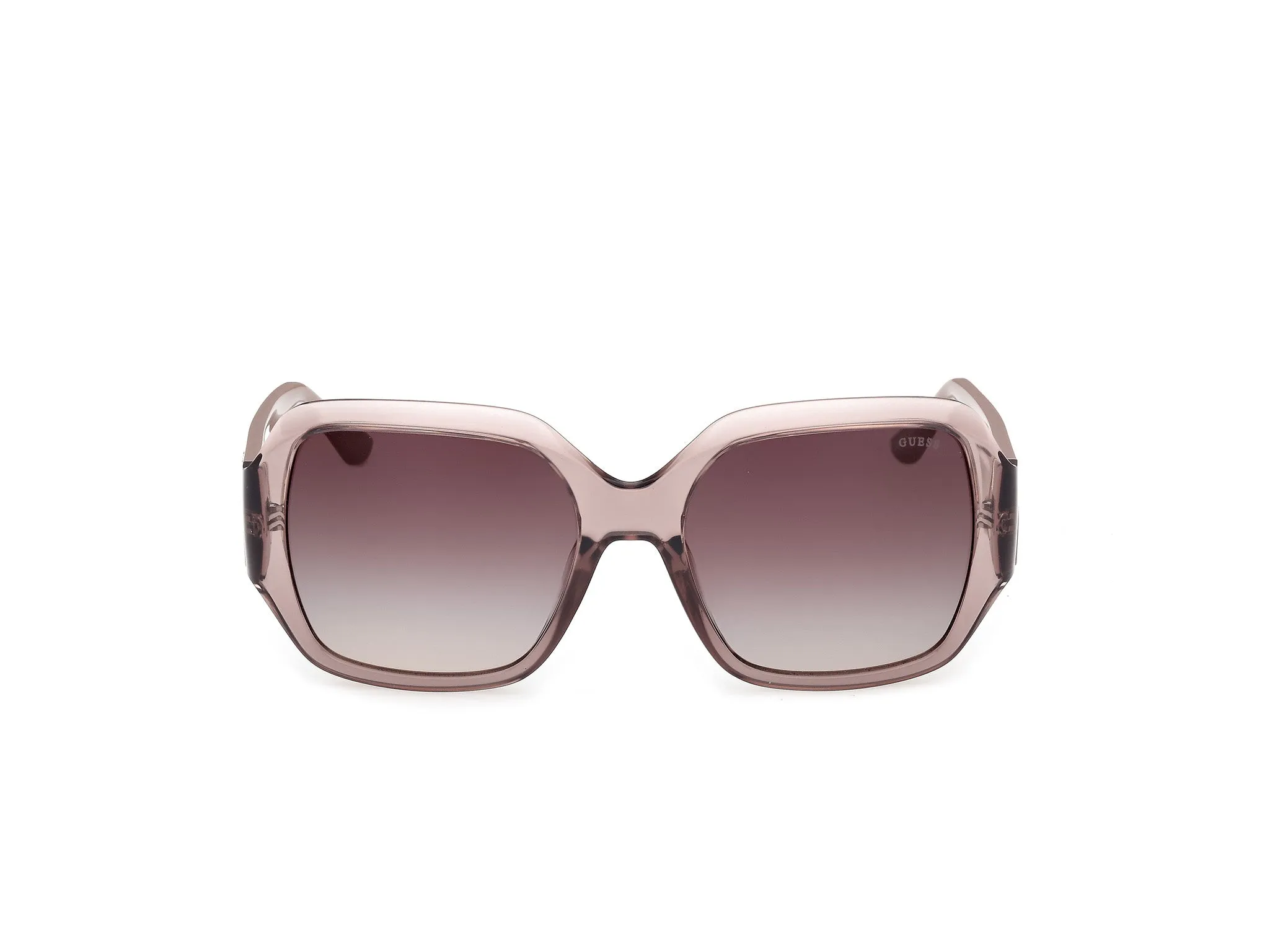 Guess GU00283 57F Occhiali da sole Iniettato Beige Marrone Squadrata Normale - immagine 2