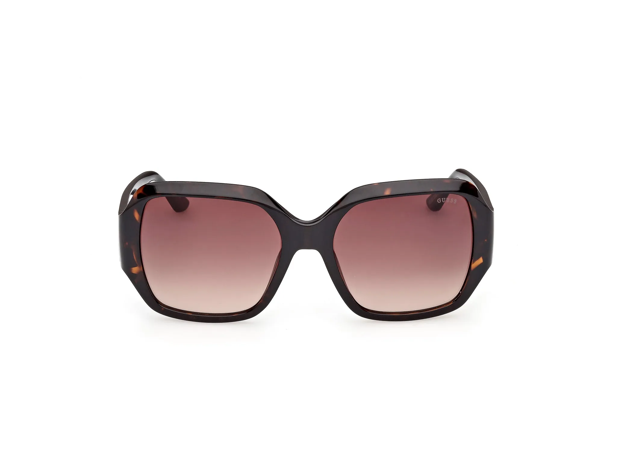 Guess GU00283 52F Occhiali da sole Iniettato Havana Marrone Squadrata Normale - immagine 2