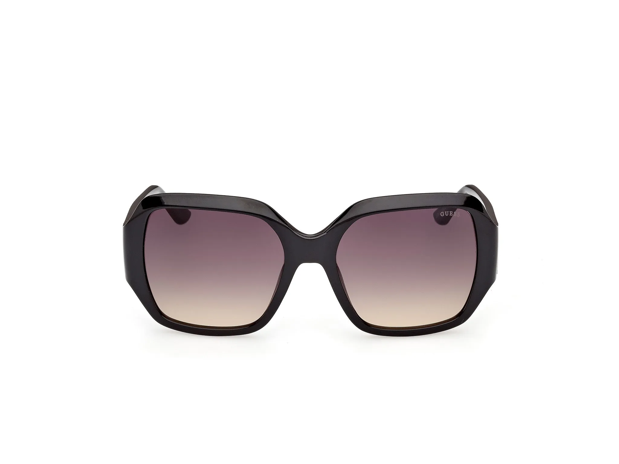 Guess GU00283 01B Occhiali da sole Iniettato Nero Fumo Squadrata Normale - immagine 2