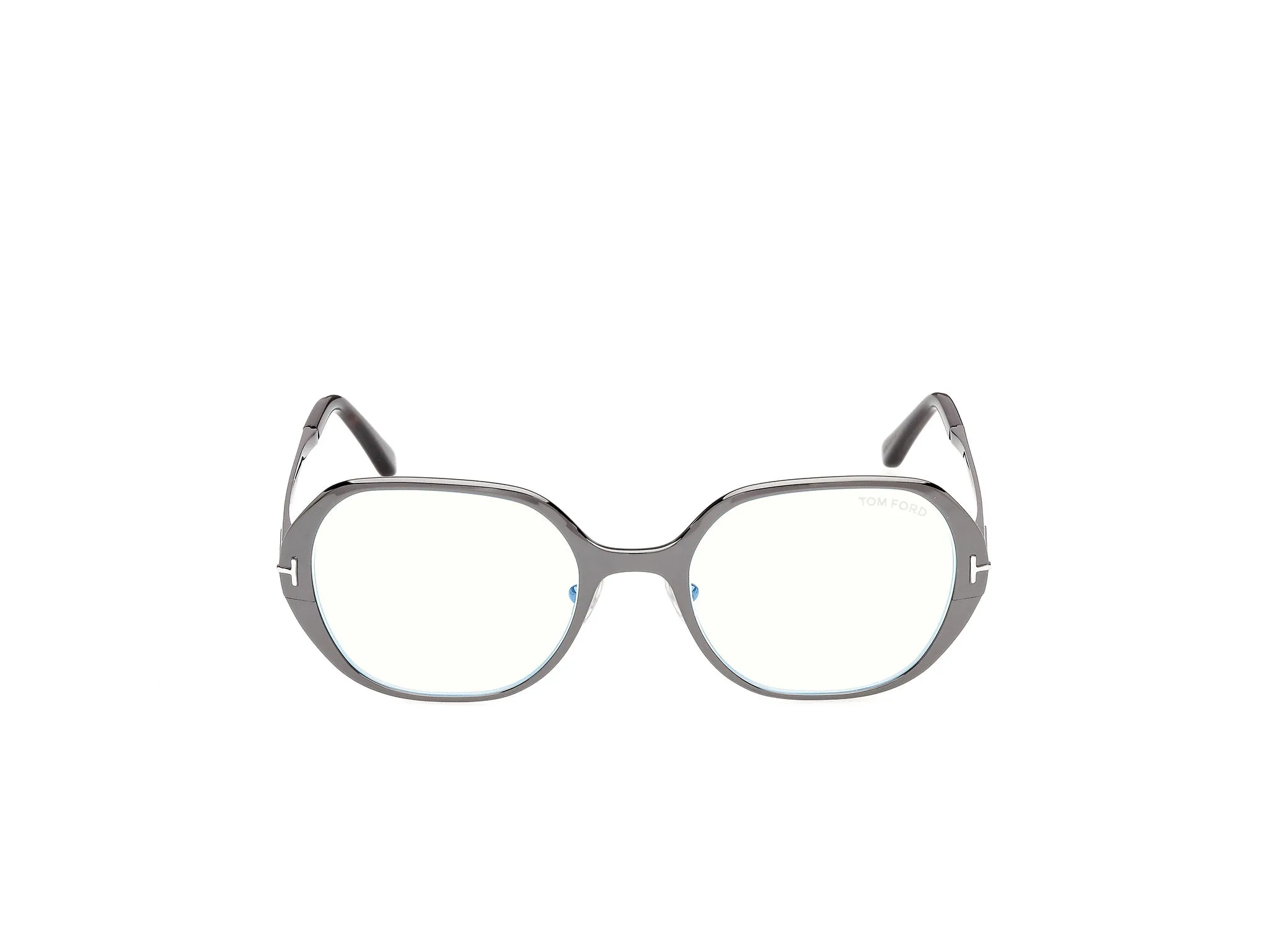 TOM FORD FT6137-B 008 Montature da vista Metallo Canna di fucile Geometrica Normale - immagine 2