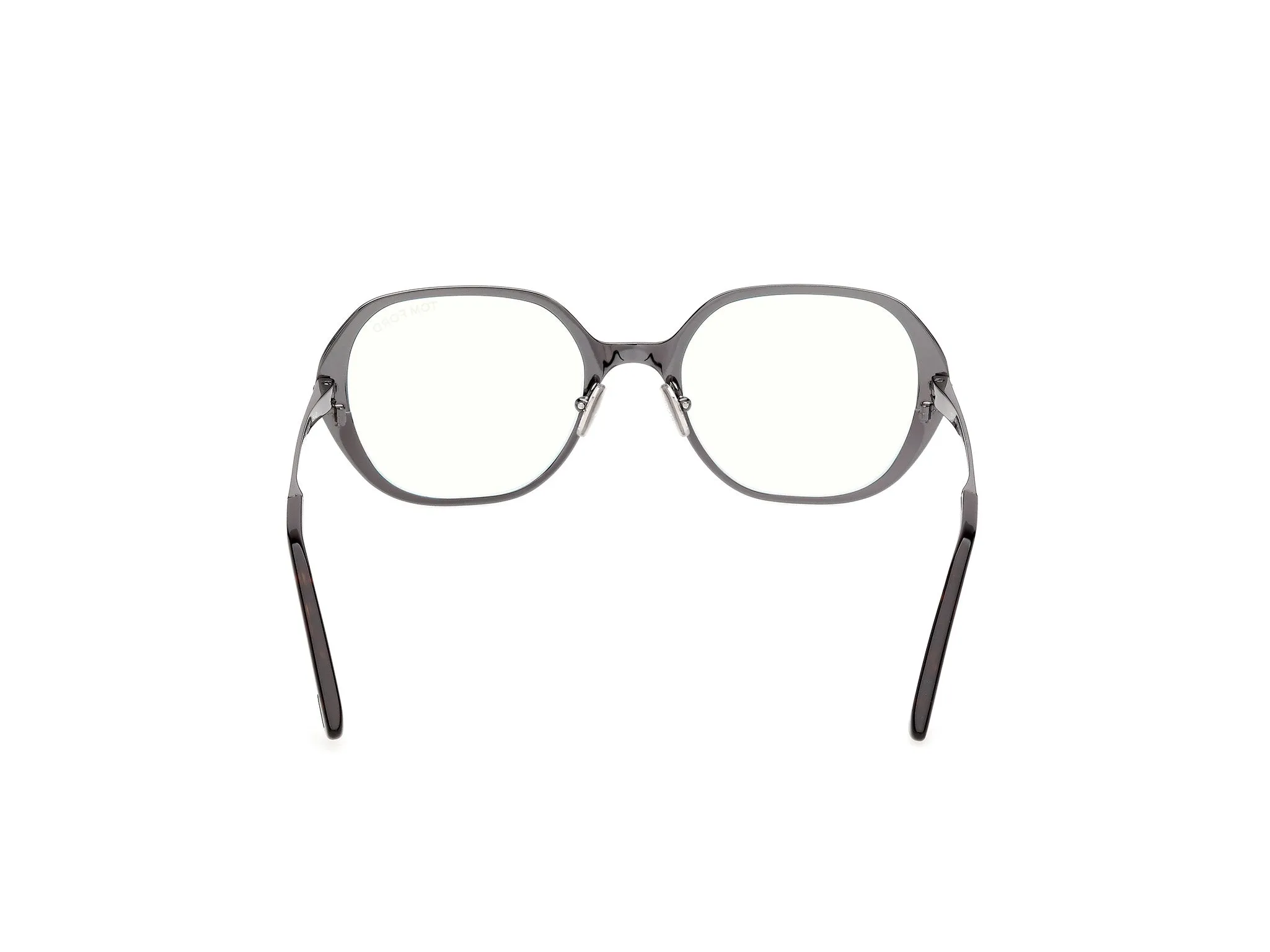 TOM FORD FT6137-B 008 Montature da vista Metallo Canna di fucile Geometrica Normale - immagine 4