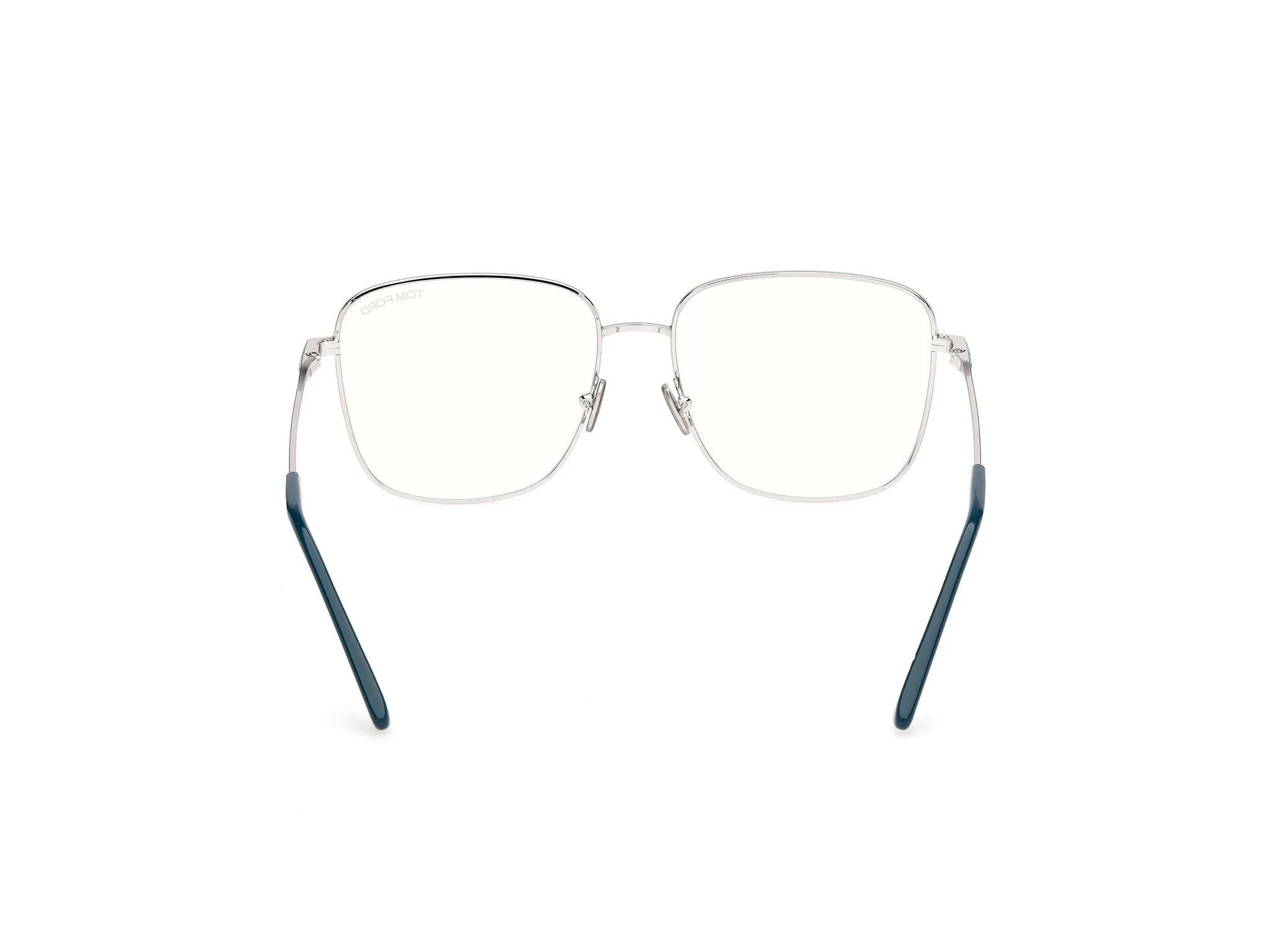 TOM FORD FT6136-B 087 Montature da vista Metallo Turchese Squadrata Normale - immagine 4