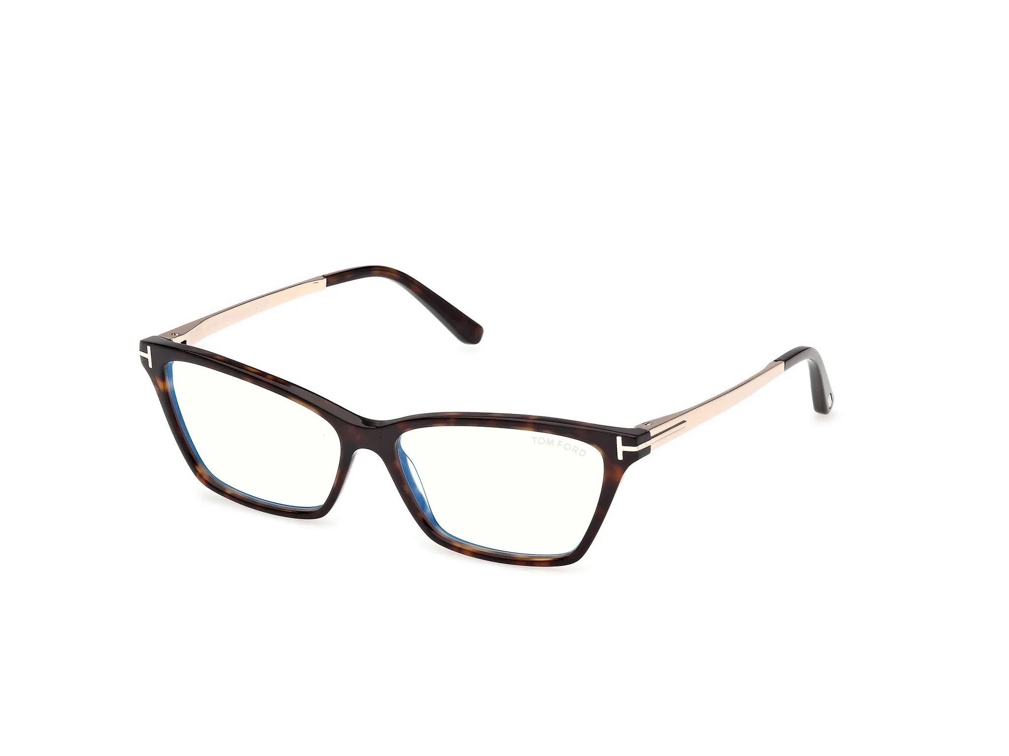 TOM FORD FT6135-B 052 Montature da vista Acetato Havana Farfalla Normale - immagine 1