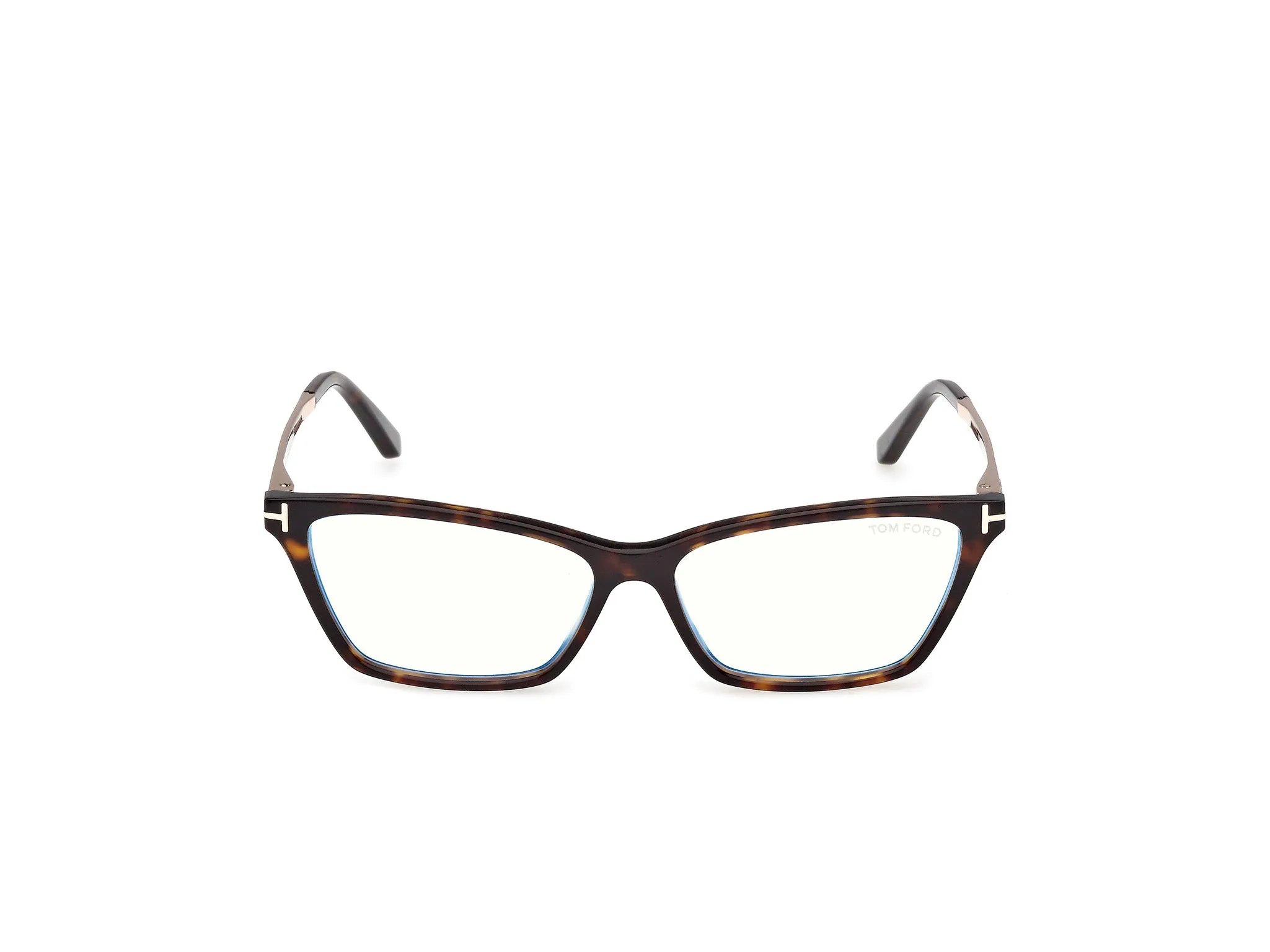 TOM FORD FT6135-B 052 Montature da vista Acetato Havana Farfalla Normale - immagine 2
