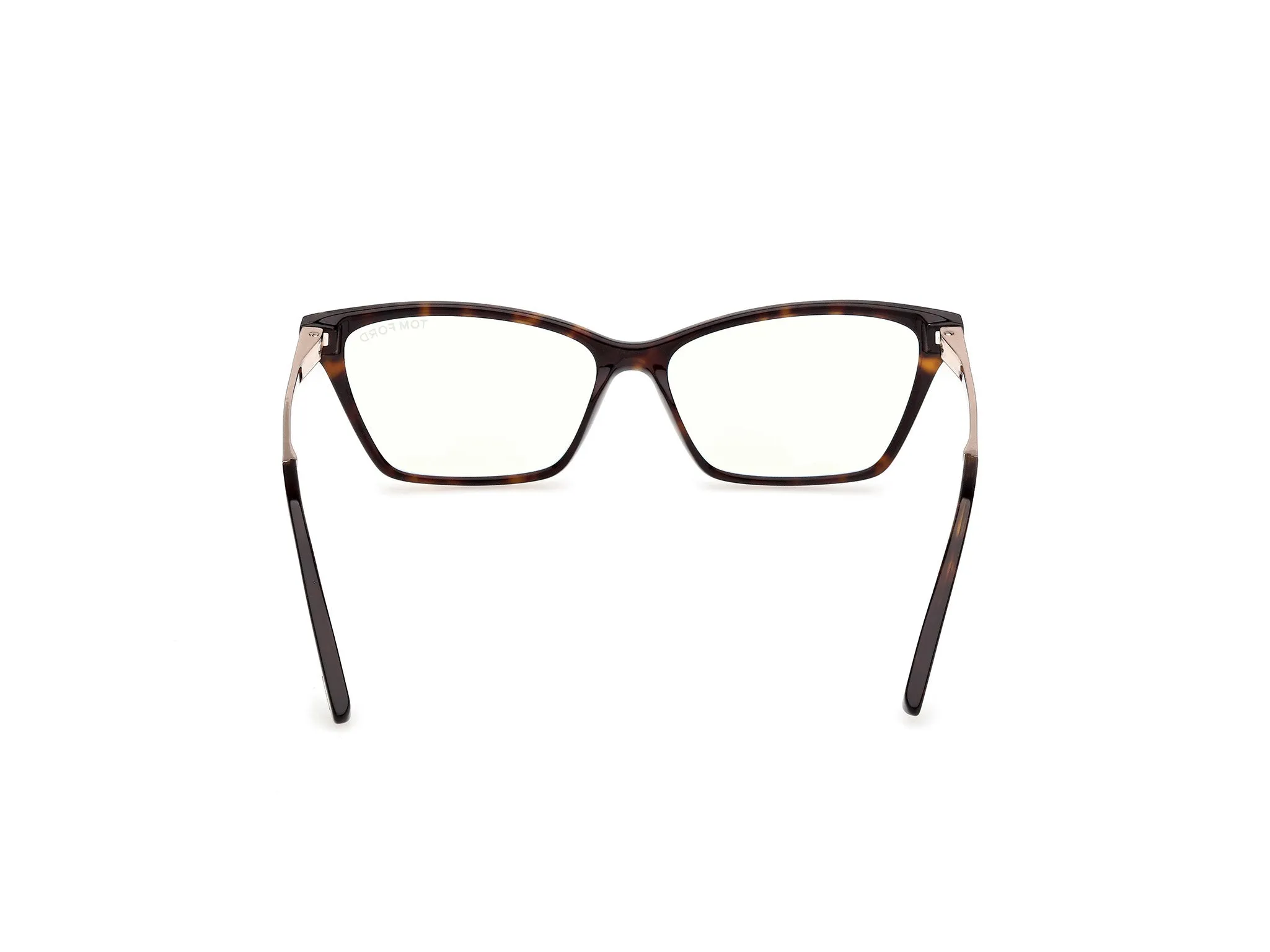 TOM FORD FT6135-B 052 Montature da vista Acetato Havana Farfalla Normale - immagine 4