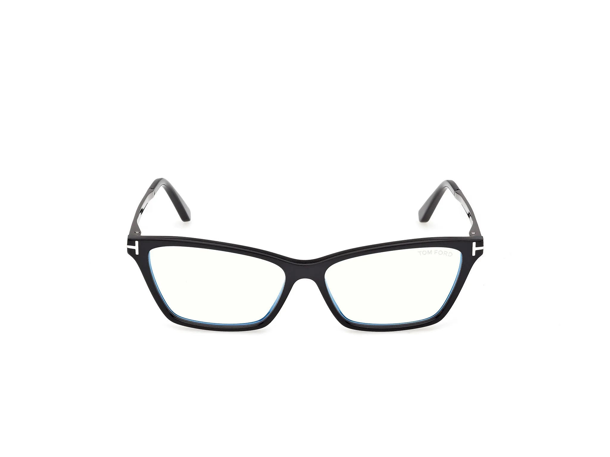 TOM FORD FT6135-B 005 Montature da vista Acetato Nero Farfalla Normale - immagine 2