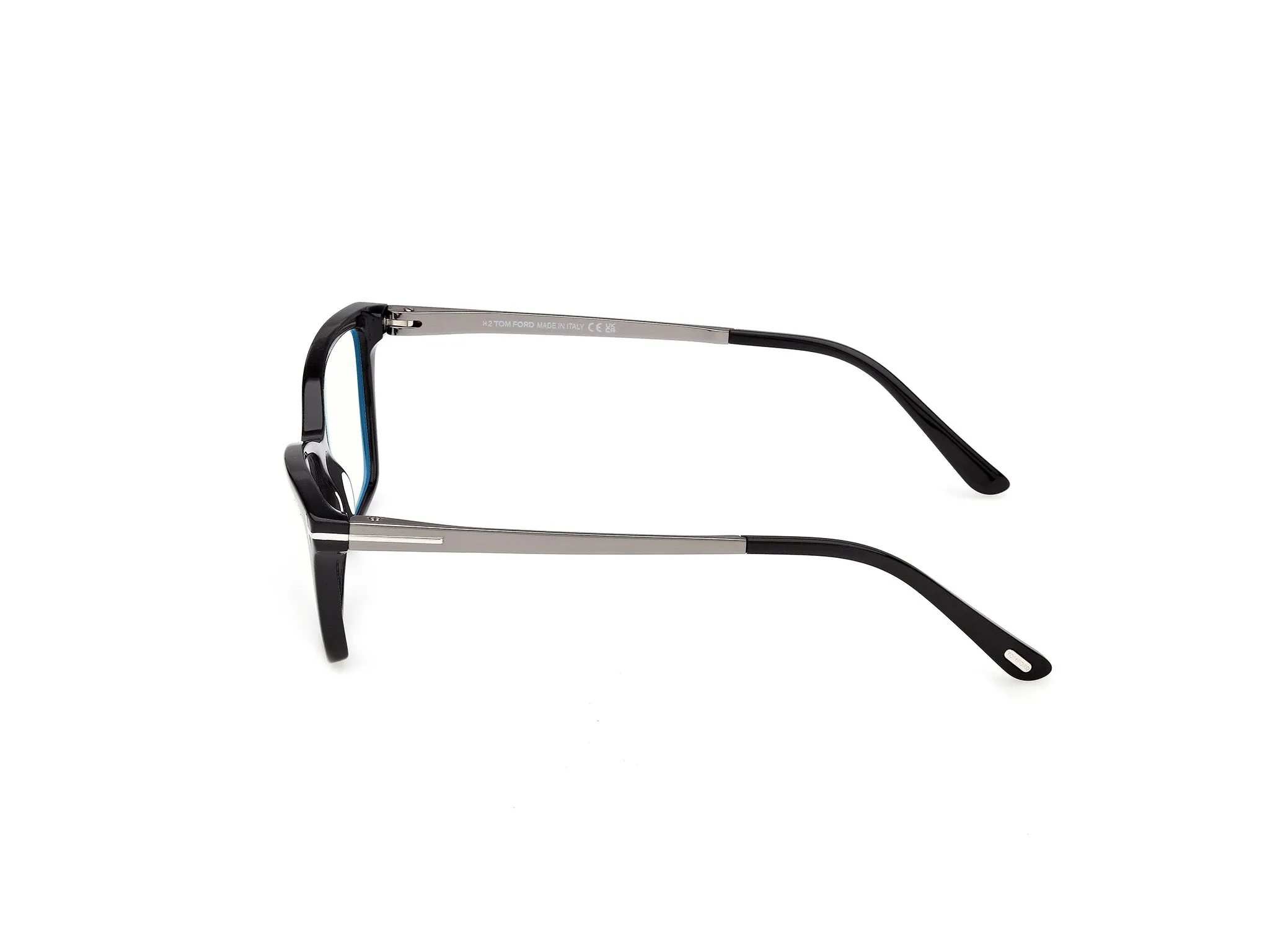 TOM FORD FT6135-B 005 Montature da vista Acetato Nero Farfalla Normale - immagine 3