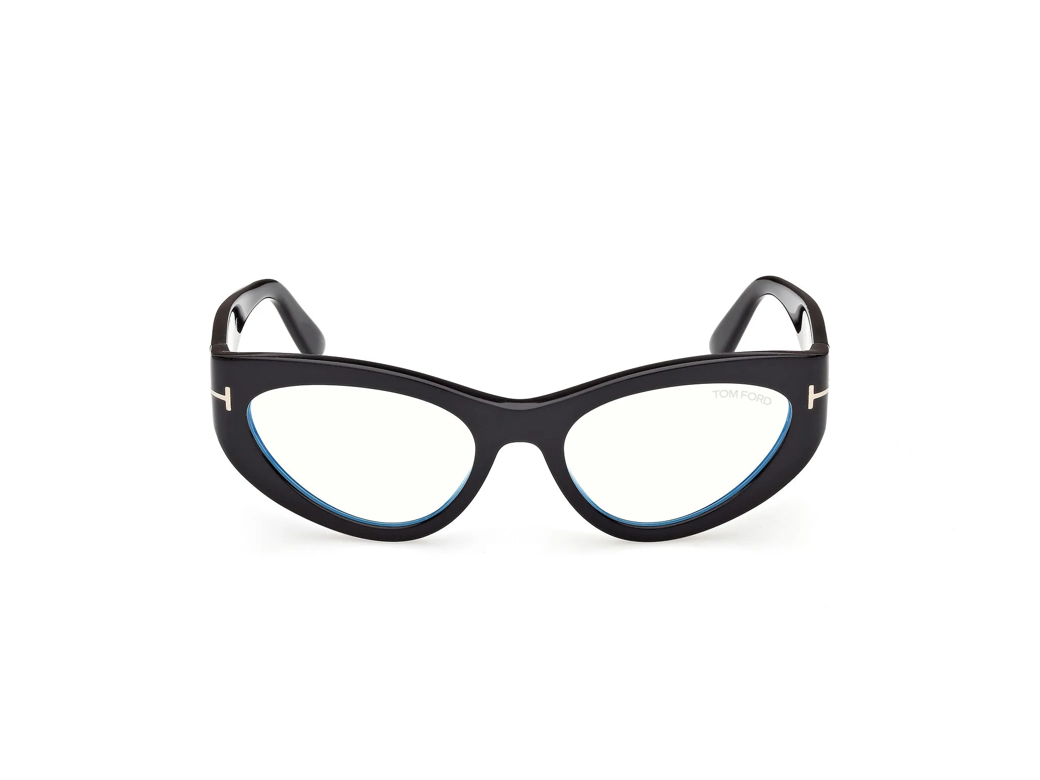 TOM FORD FT6134-B 001 Montature da vista Acetato Nero Cat Eye Normale - immagine 2
