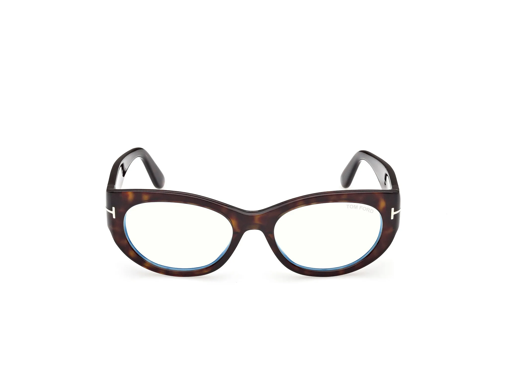 TOM FORD FT6133-B 052 Montature da vista Acetato Havana Rotonda Normale - immagine 2
