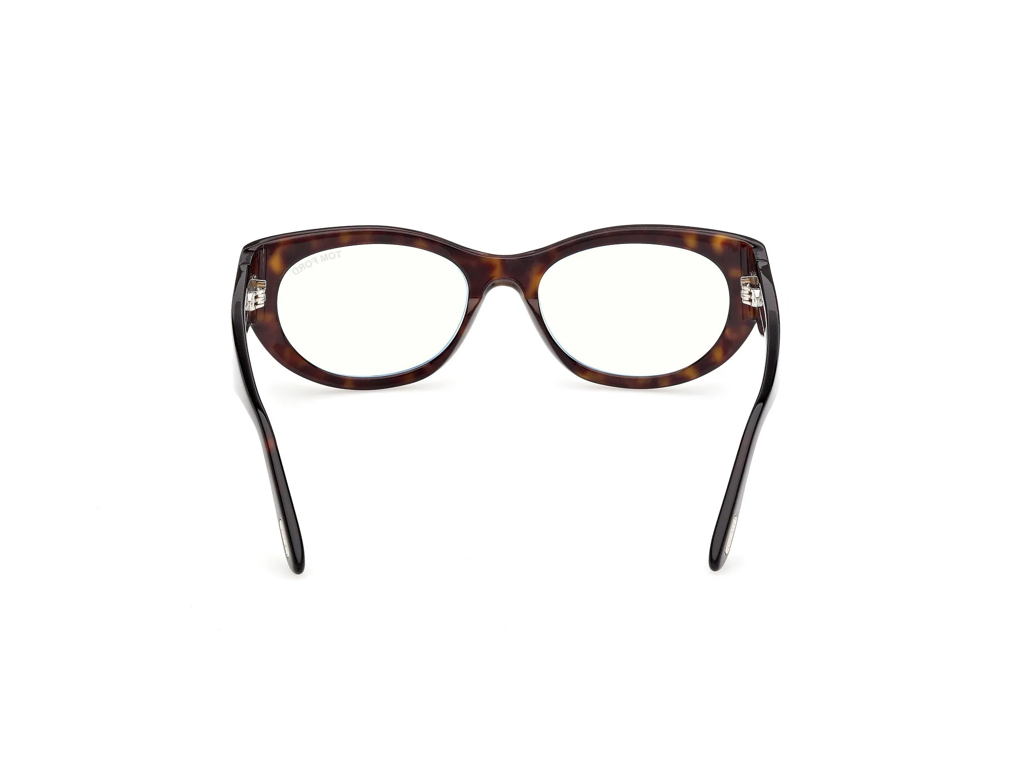 TOM FORD FT6133-B 052 Montature da vista Acetato Havana Rotonda Normale - immagine 4