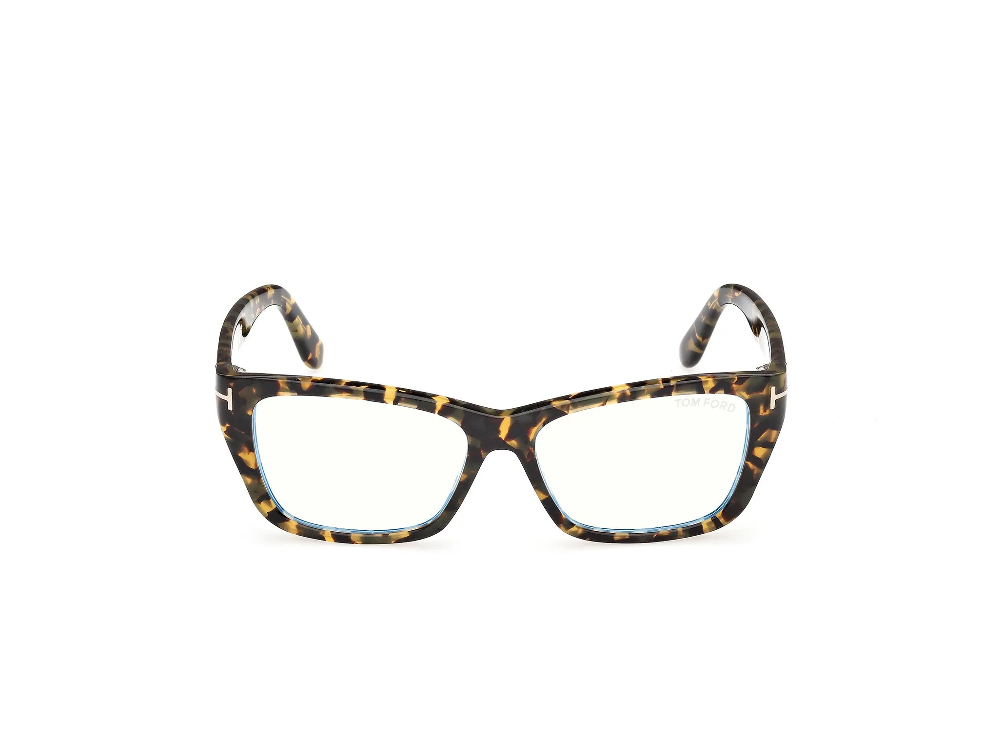 TOM FORD FT6132-B 055 Montature da vista Acetato Havana Farfalla Normale - immagine 2