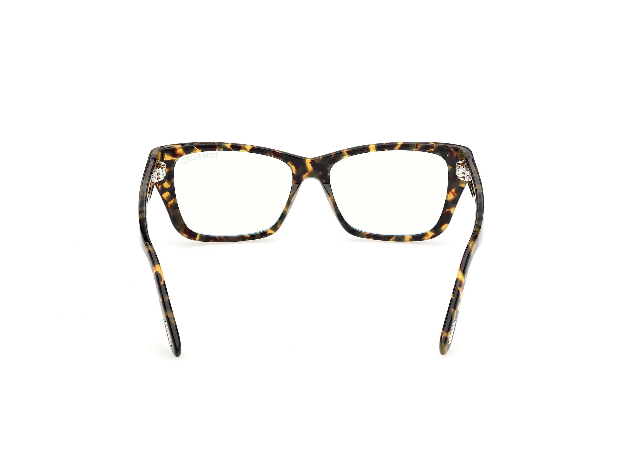 TOM FORD FT6132-B 055 Montature da vista Acetato Havana Farfalla Normale - immagine 4