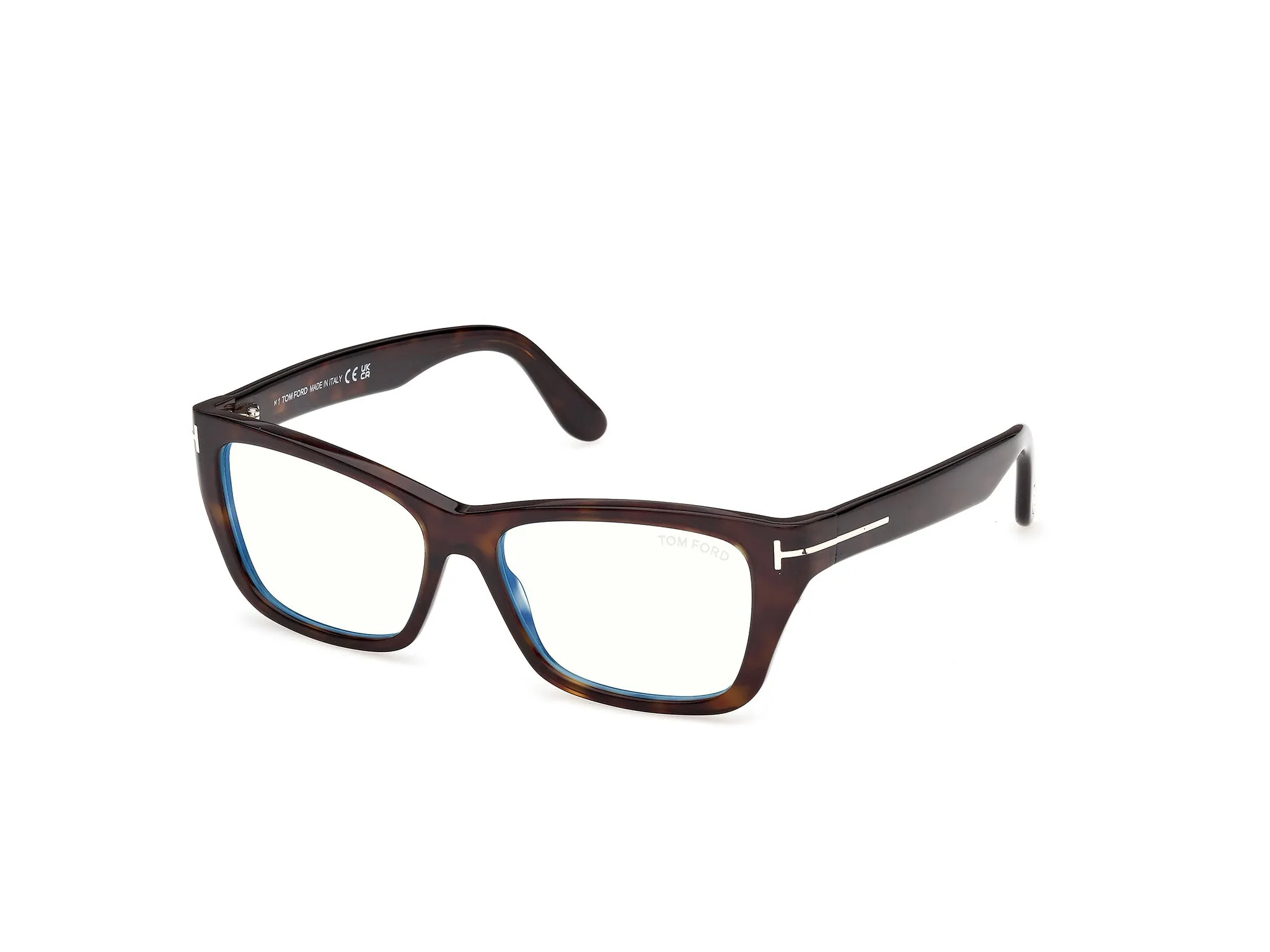 TOM FORD FT6132-B 052 Montature da vista Acetato Havana Farfalla Normale - immagine 1
