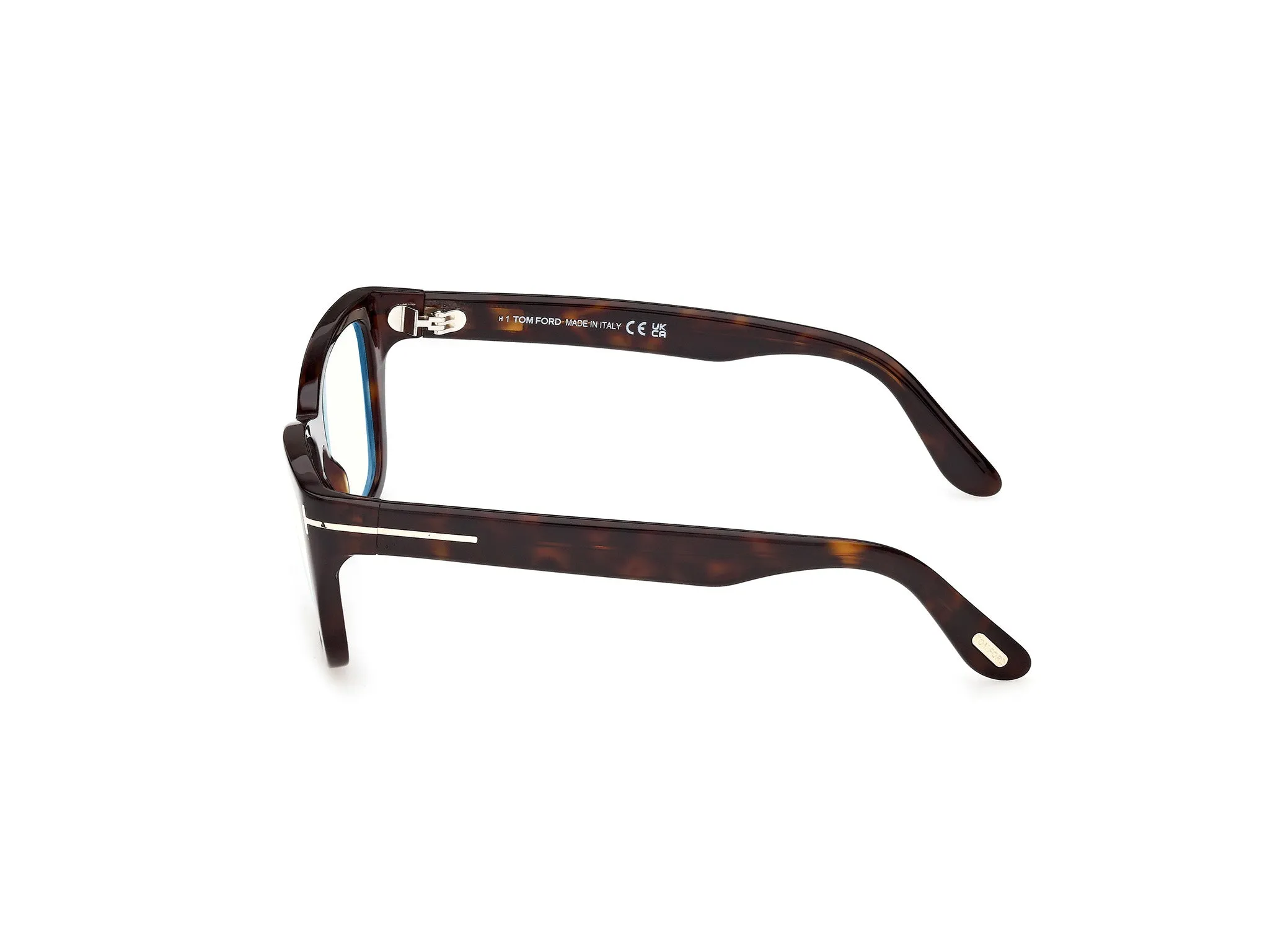 TOM FORD FT6132-B 052 Montature da vista Acetato Havana Farfalla Normale - immagine 3