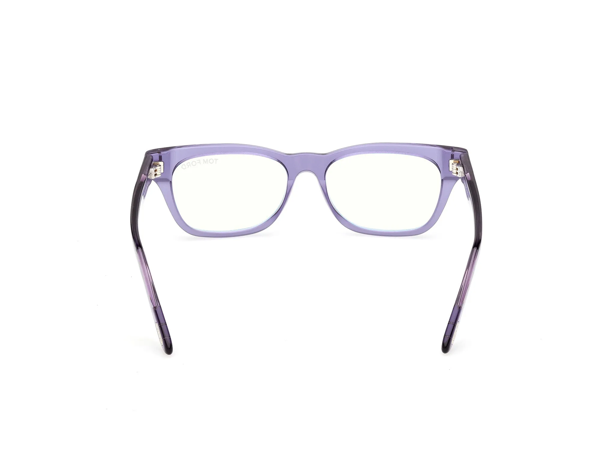 TOM FORD FT6131-B 081 Montature da vista Acetato Viola Squadrata Normale - immagine 4