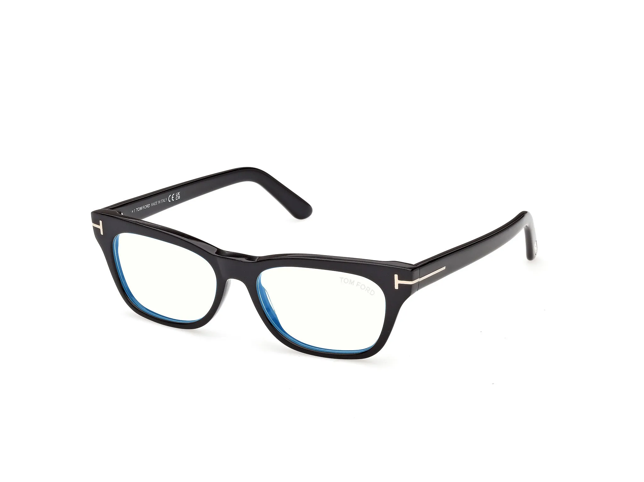 TOM FORD FT6131-B 001 Montature da vista Acetato Nero Squadrata Normale - immagine 1