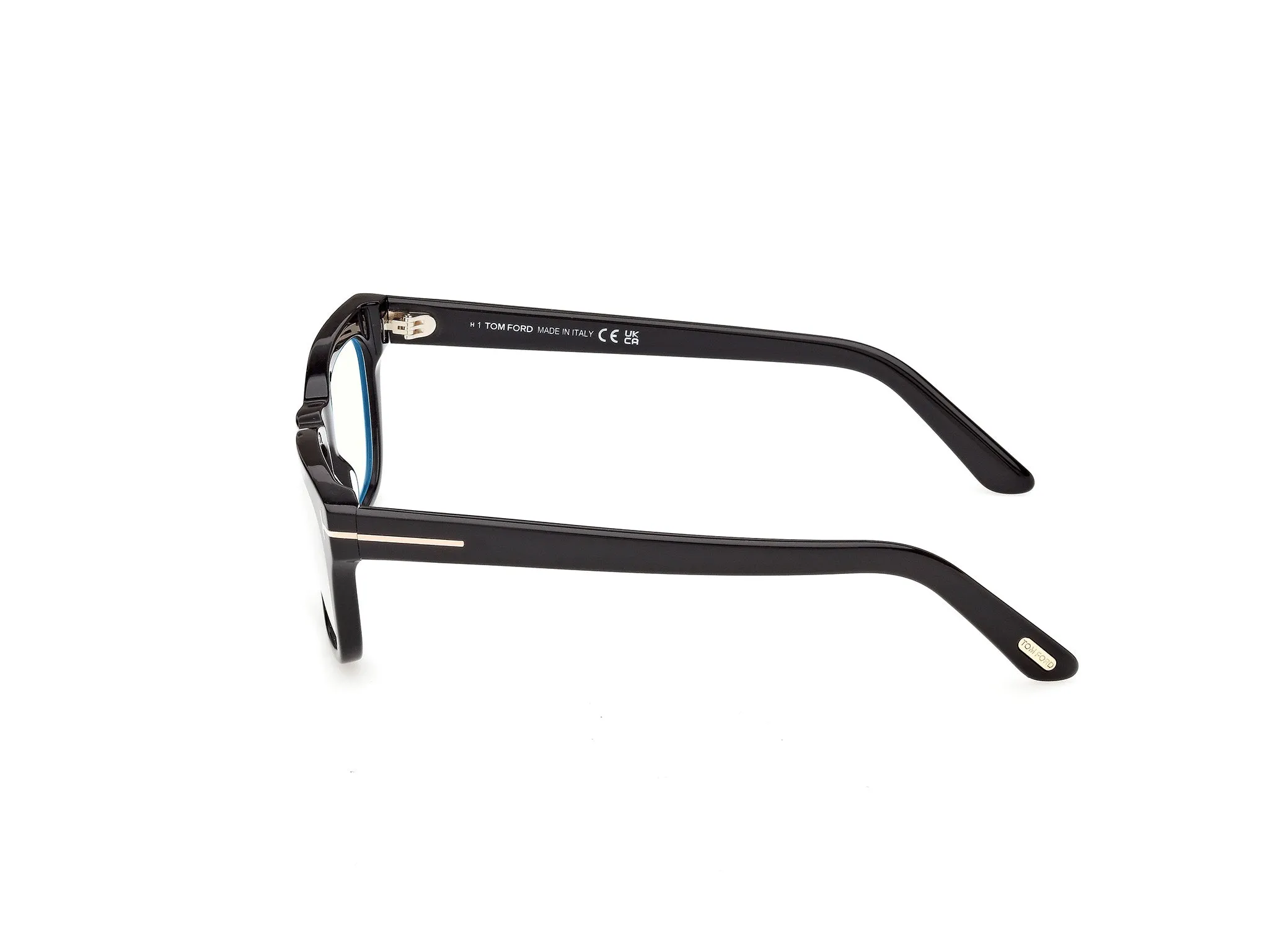 TOM FORD FT6131-B 001 Montature da vista Acetato Nero Squadrata Normale - immagine 3