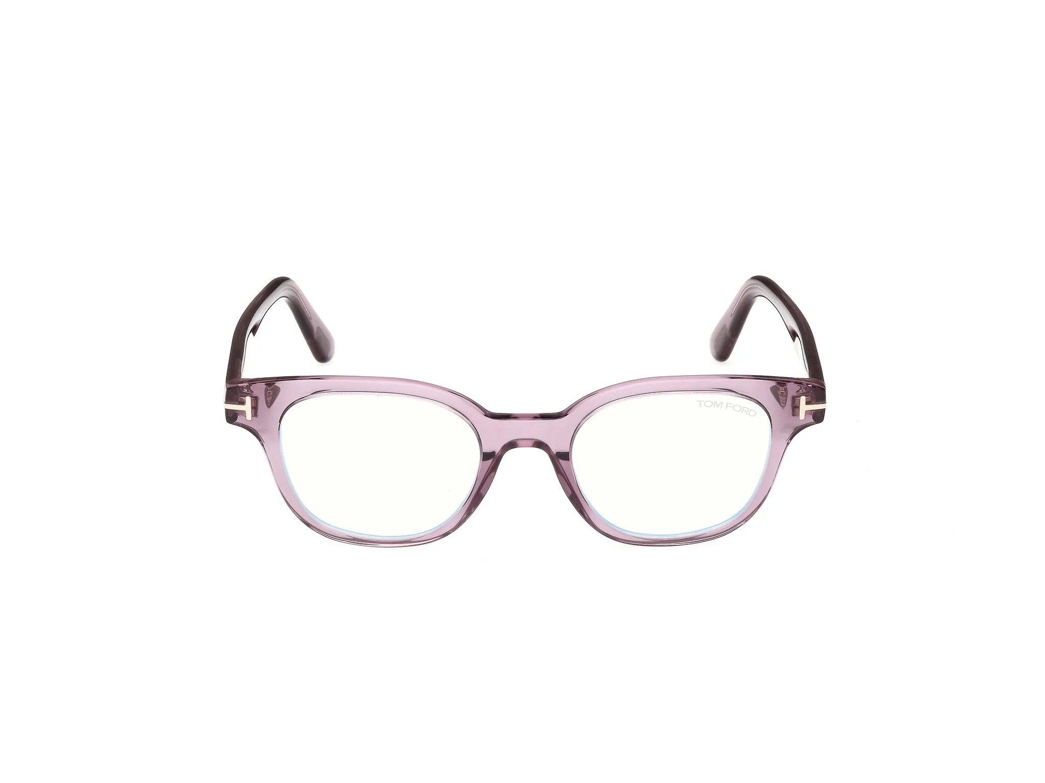 TOM FORD FT6130-B 081 Montature da vista Acetato Viola Squadrata Normale - immagine 2
