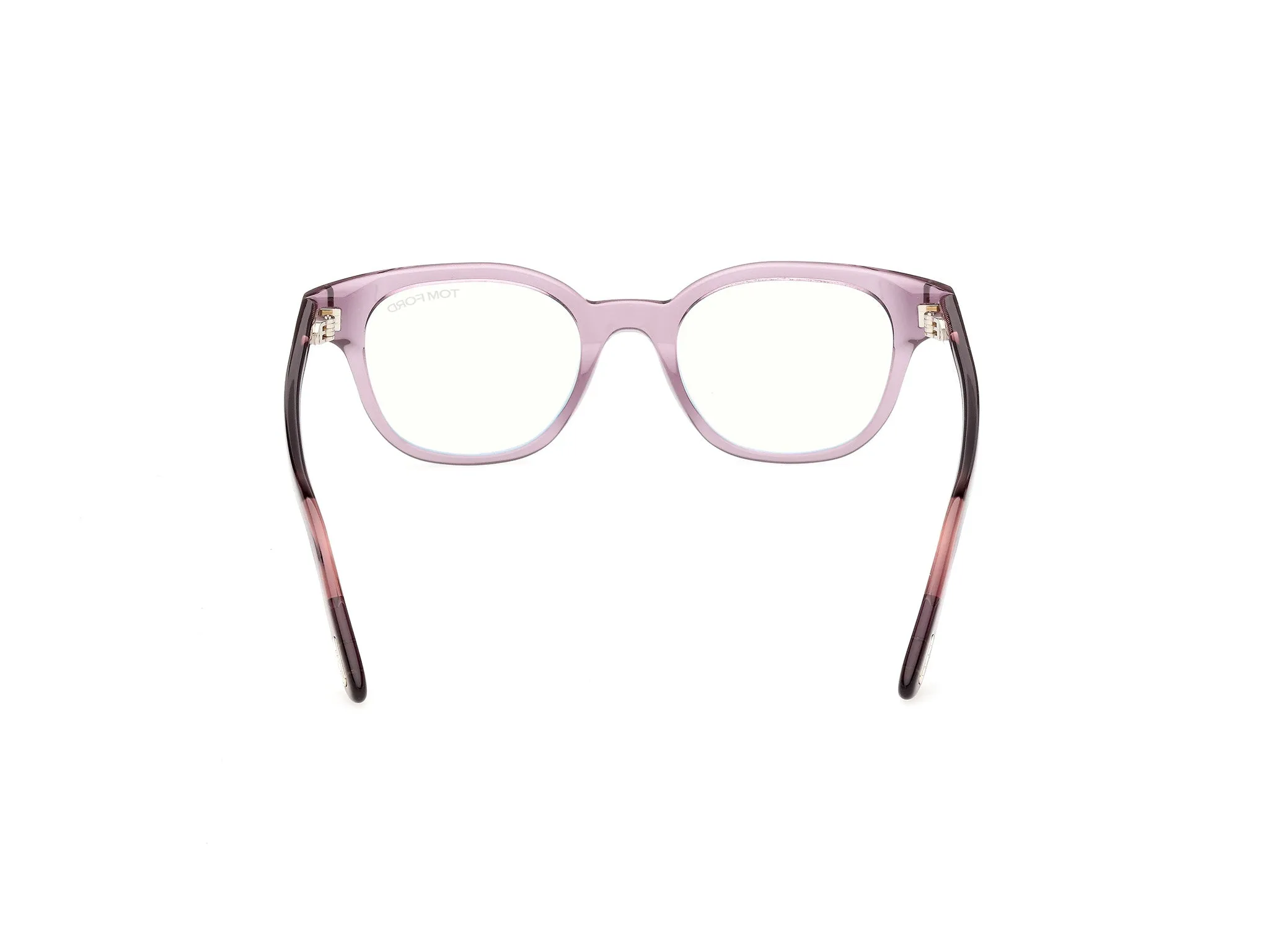 TOM FORD FT6130-B 081 Montature da vista Acetato Viola Squadrata Normale - immagine 4