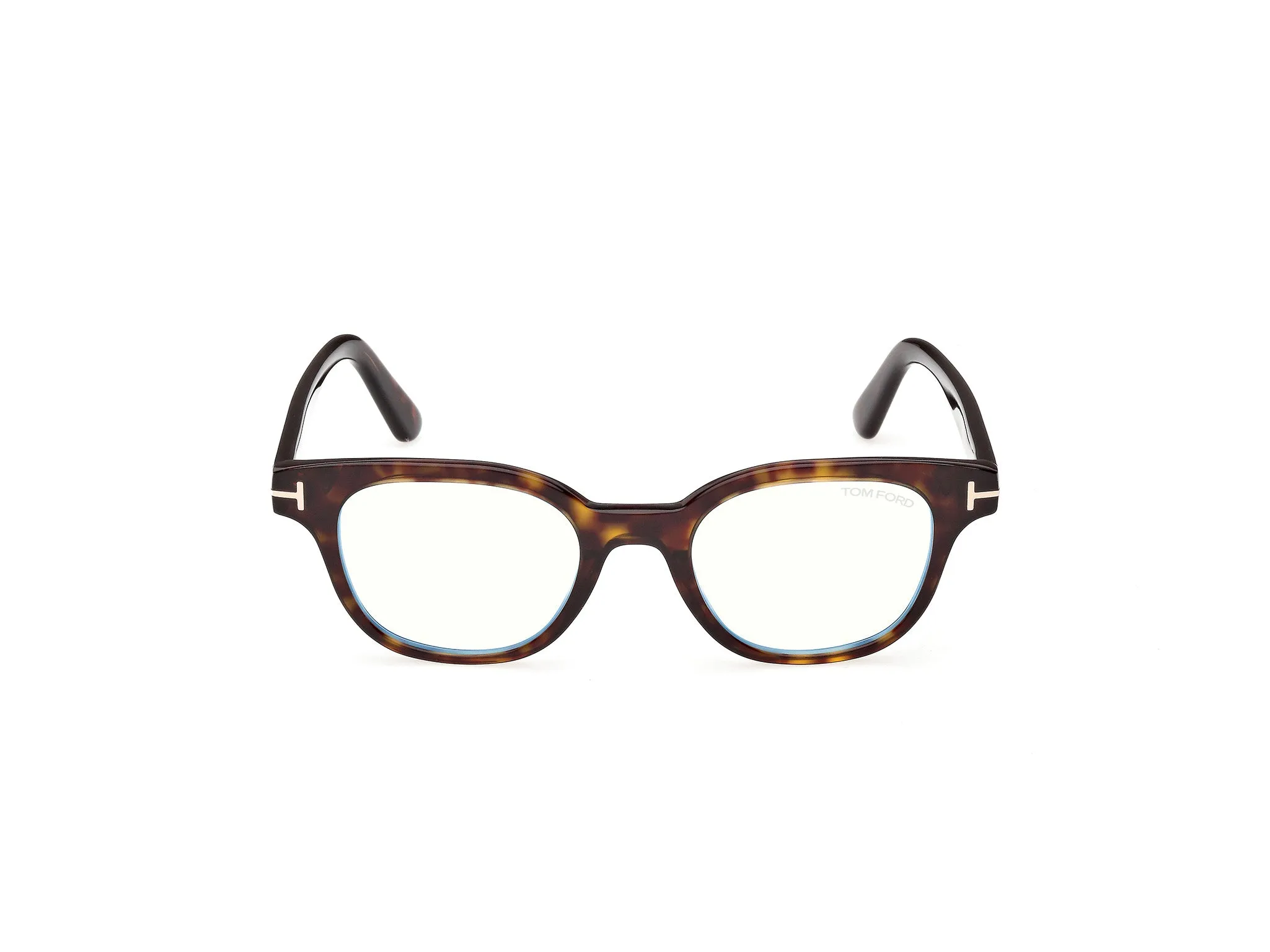 TOM FORD FT6130-B 052 Montature da vista Acetato Havana Squadrata Normale - immagine 2