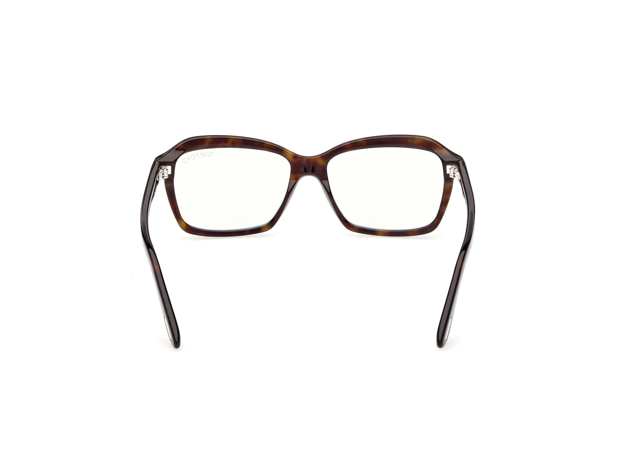 TOM FORD FT6129-B 052 Montature da vista Acetato Havana Squadrata Normale - immagine 4