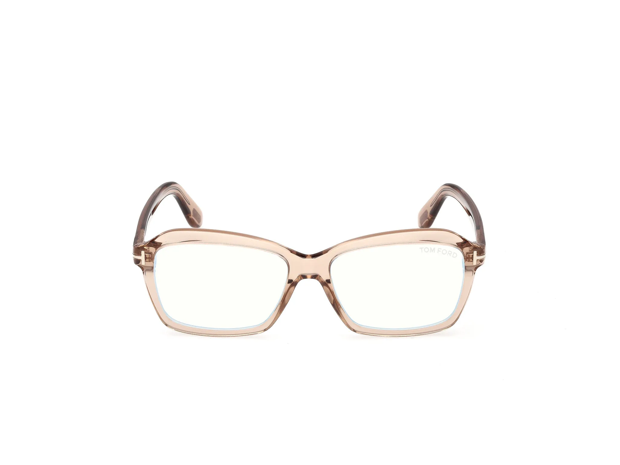 TOM FORD FT6129-B 045 Montature da vista Acetato Marrone Squadrata Normale - immagine 2