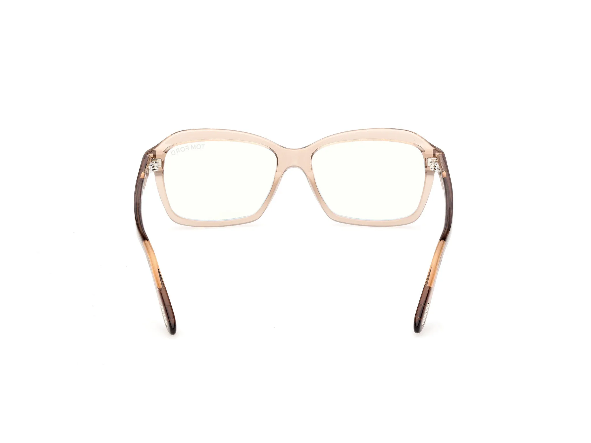 TOM FORD FT6129-B 045 Montature da vista Acetato Marrone Squadrata Normale - immagine 4