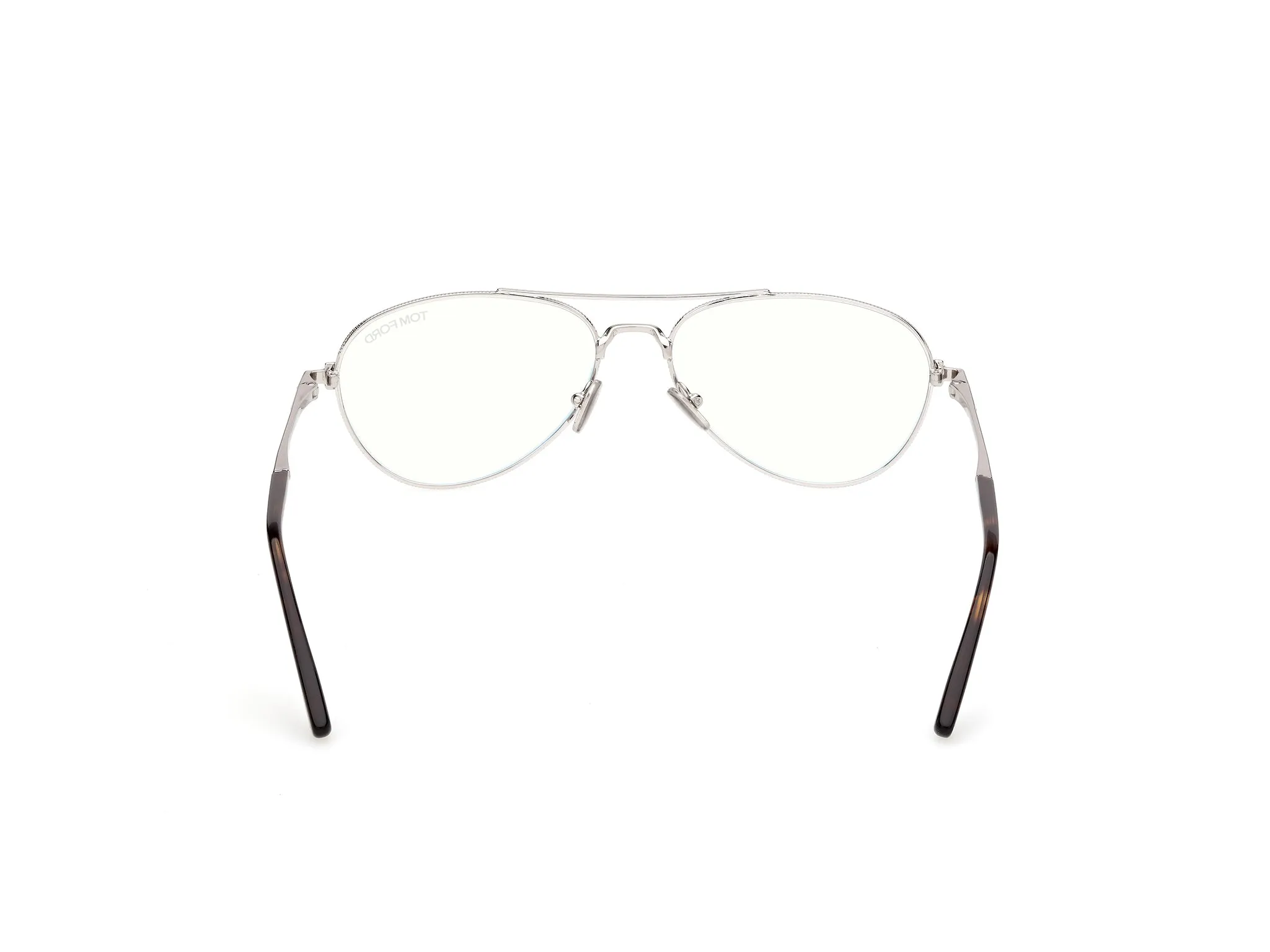 TOM FORD FT6128-B 016 Montature da vista Metallo Palladio Pilot Normale - immagine 4