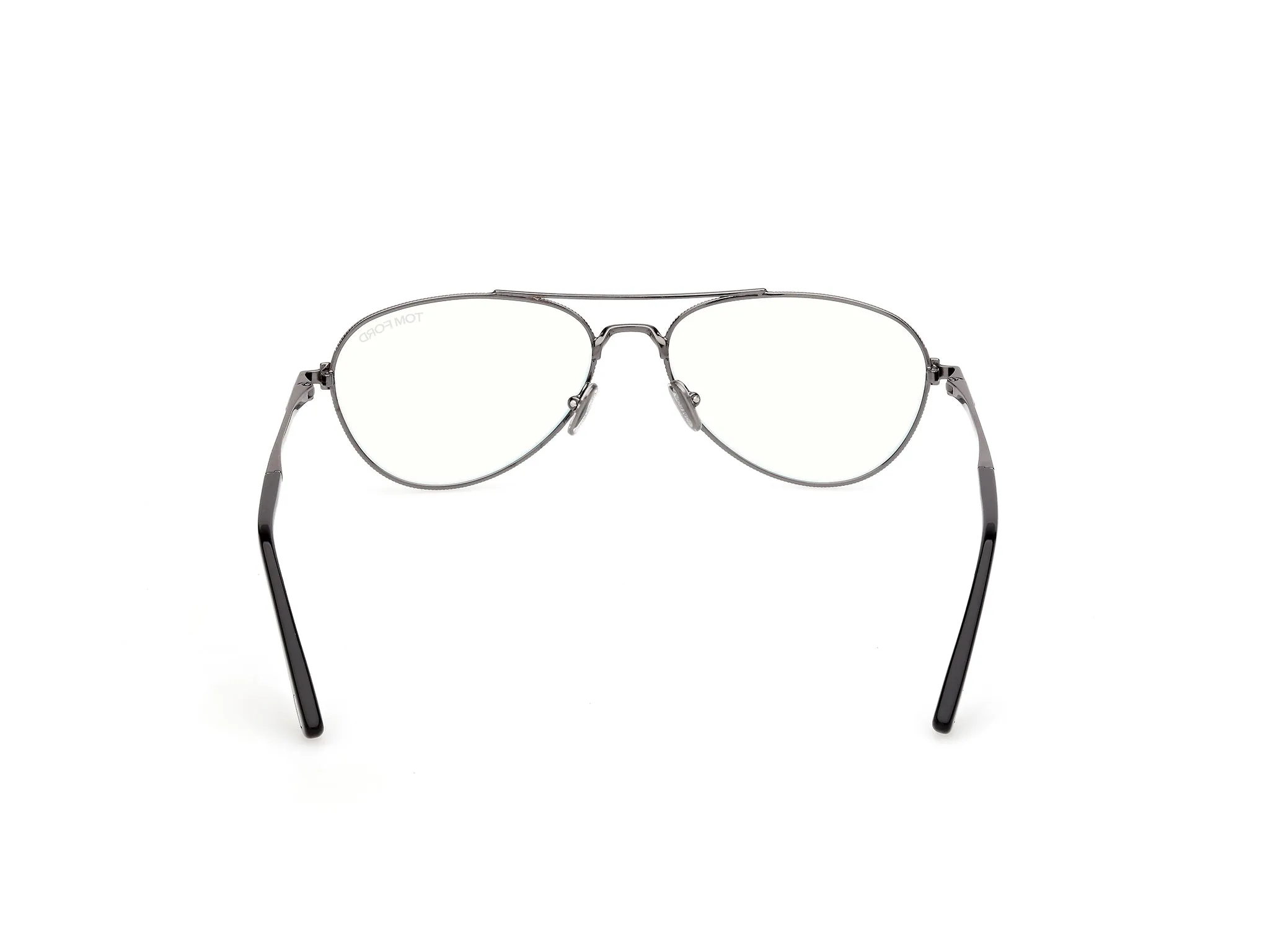TOM FORD FT6128-B 008 Montature da vista Metallo Canna di fucile Pilot Normale - immagine 4