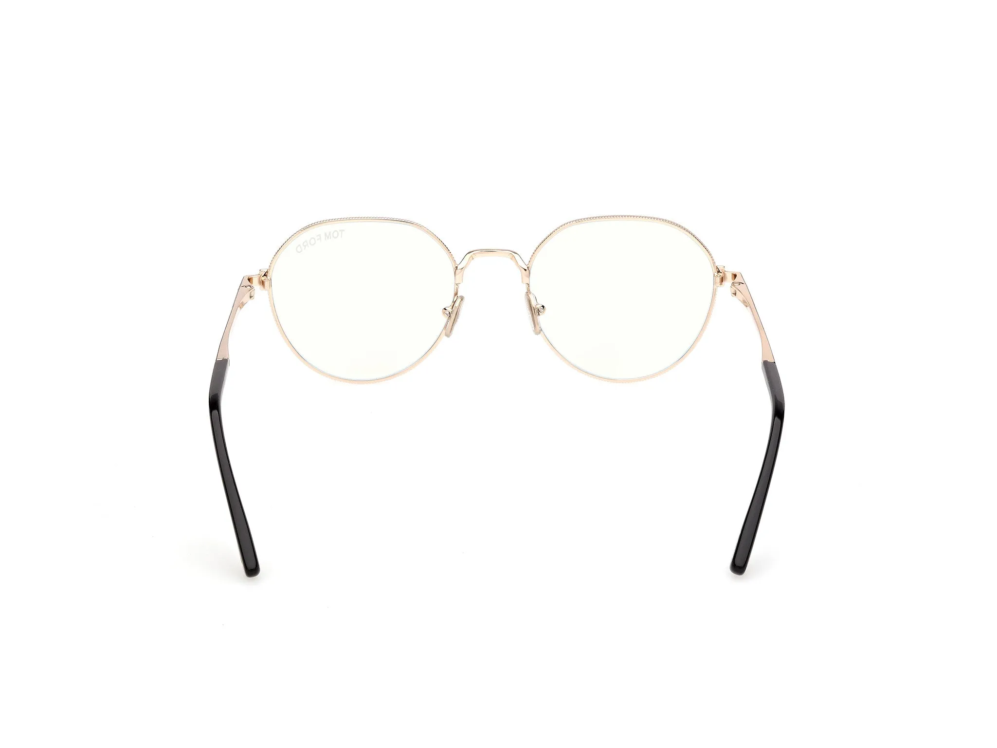 TOM FORD FT6127-B 028 Montature da vista Metallo Oro Rotonda Normale - immagine 4