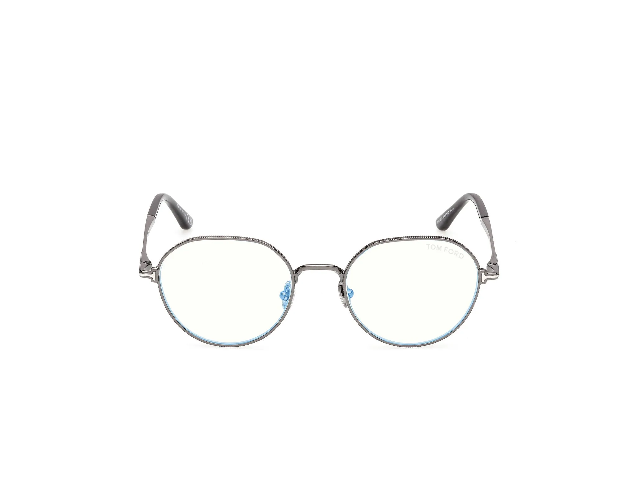 TOM FORD FT6127-B 008 Montature da vista Metallo Canna di fucile Rotonda Normale - immagine 2